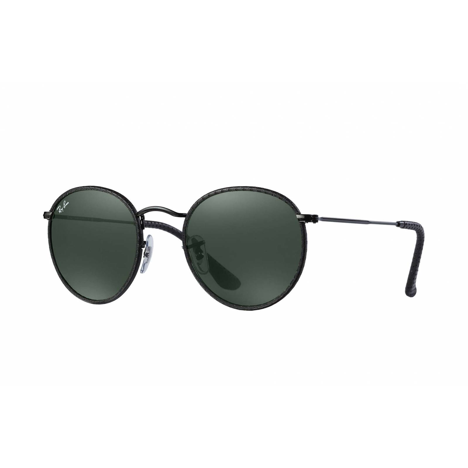 Rb3475 Ray Ban Rb3475Q 9040 Round Craft Negro G-15 Original Piel