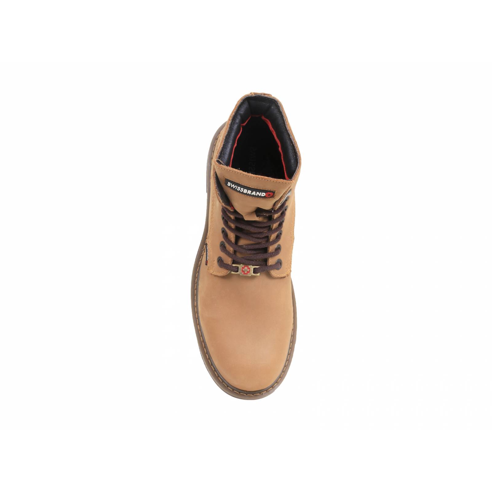 Bota Urbana de Moda Swissbrand Color Miel Zug Para Caballero