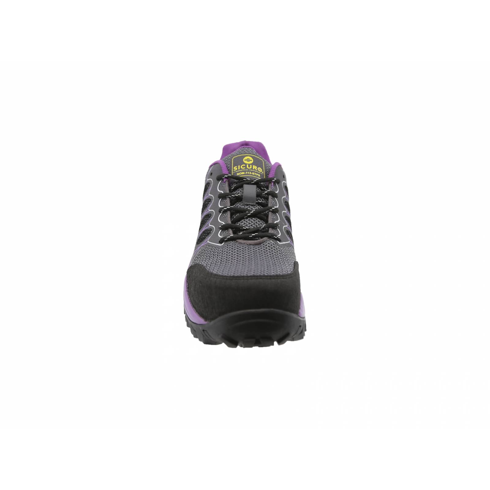 Tenis de Seguridad Industrial Sicuro SA-703 Color Gris Para Dama