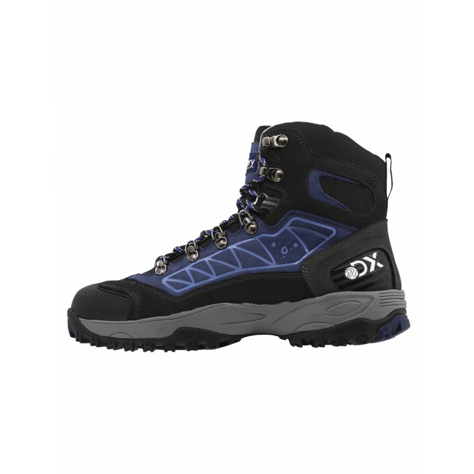 Bota Hiking Discovery Expedition Banff Negro Azul  2085 Hombre