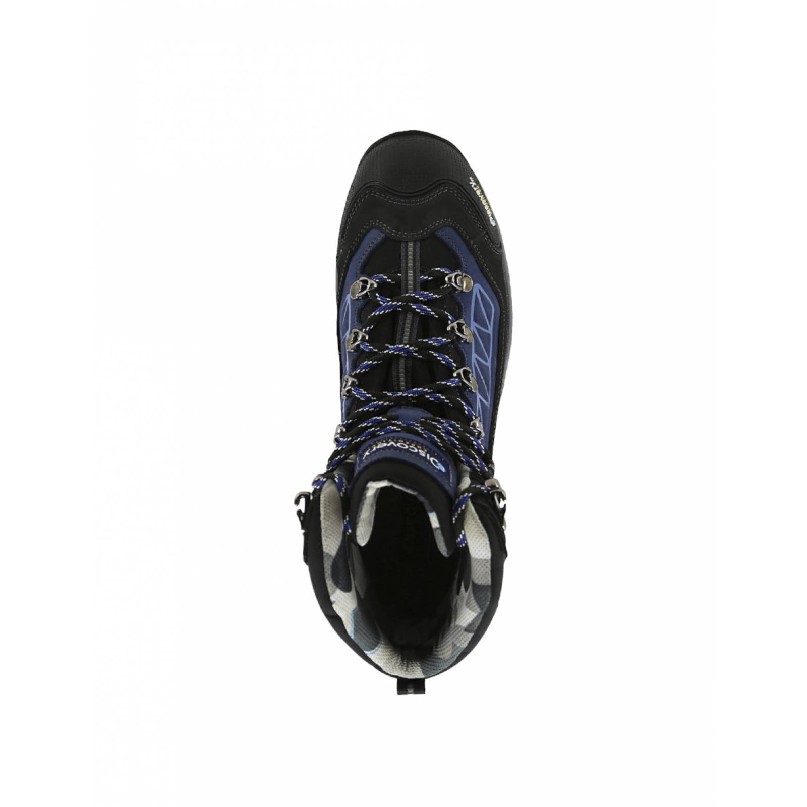Bota Hiking Discovery Expedition Banff Negro Azul  2085 Hombre
