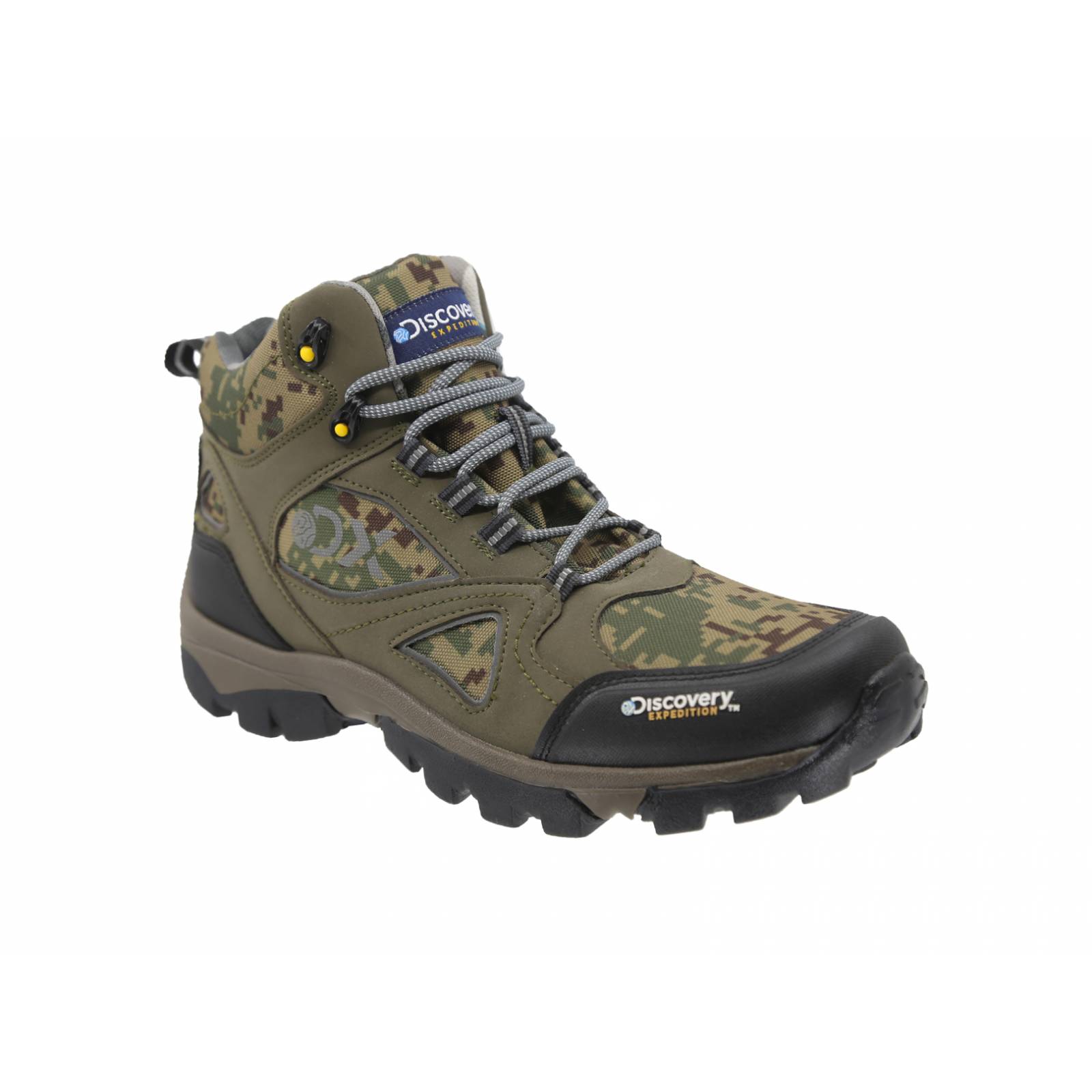 Bota Hiking Discovery Expedition Color Verde Militar Blackwood Caballero