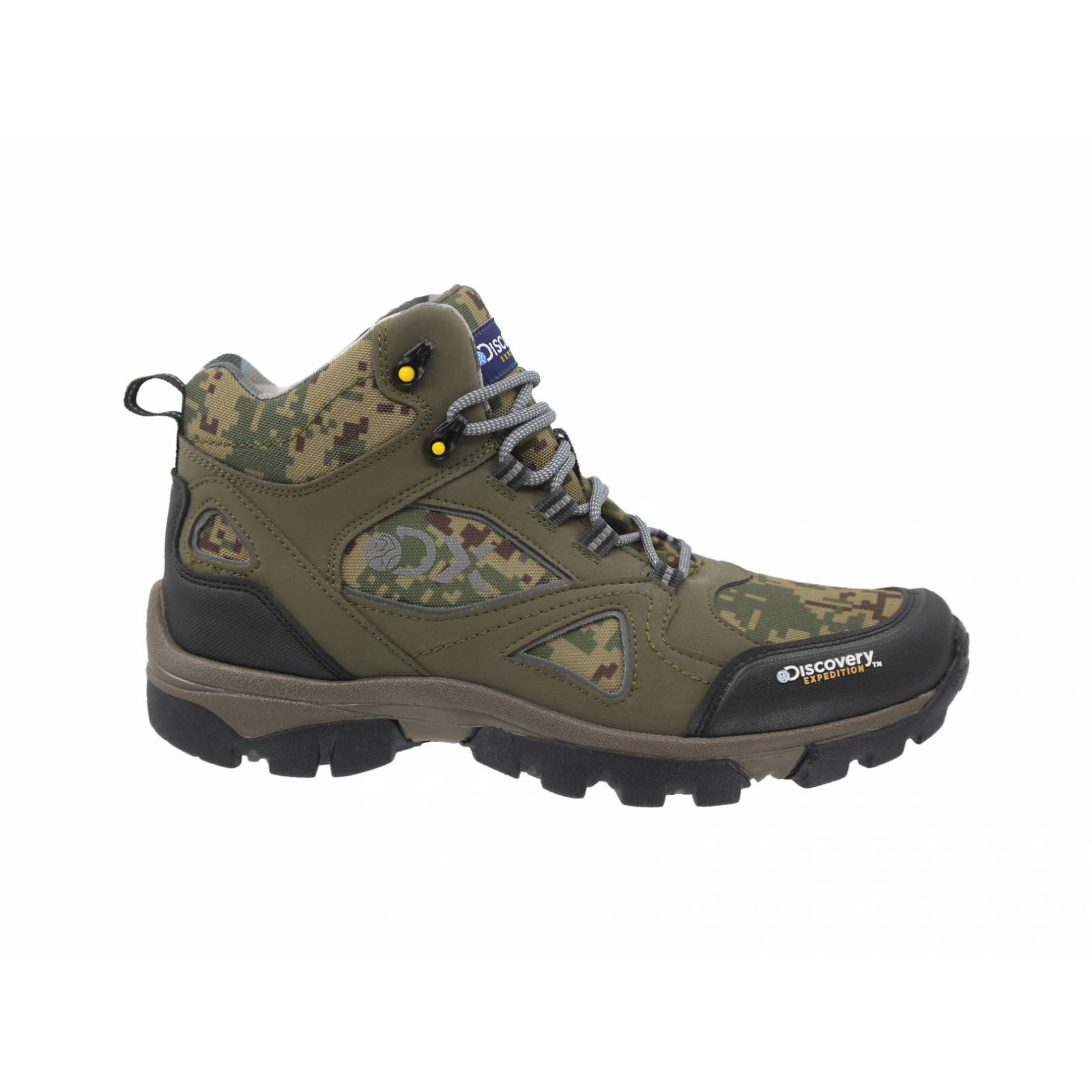Bota Hiking Discovery Expedition Color Verde Militar Blackwood Caballero