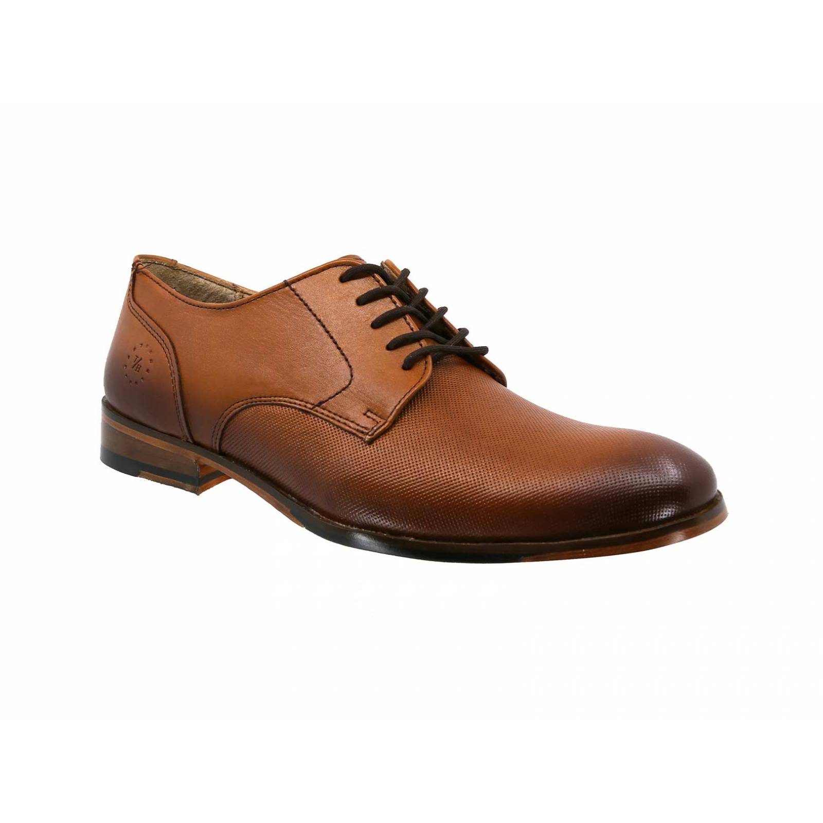 Zapato de Vestir Piel Derby Triples Milan 36150 Miel Hombre