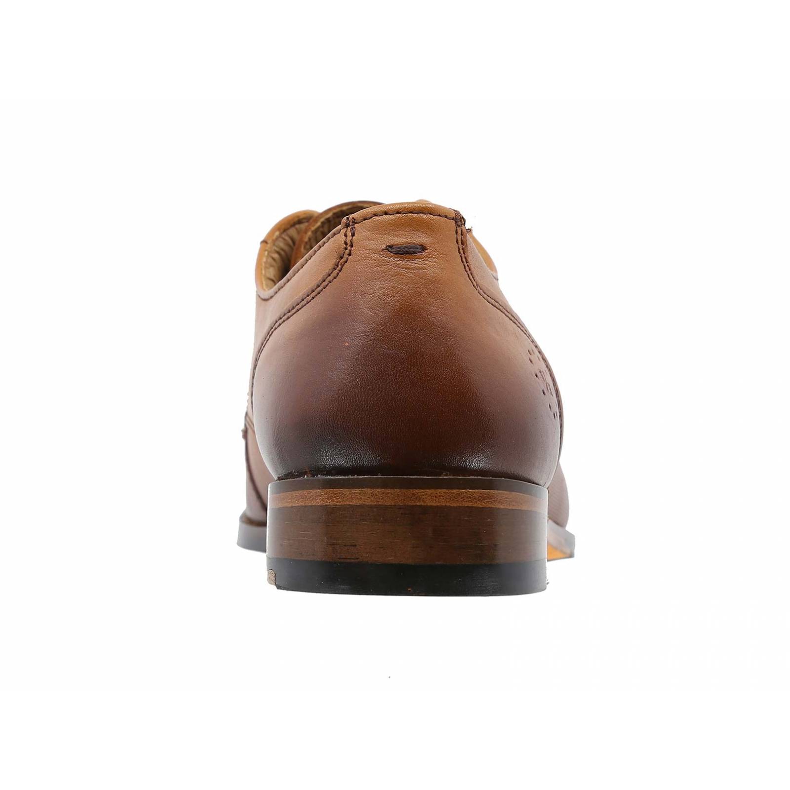 Zapato de Vestir Piel Derby Triples Milan 36150 Miel Hombre