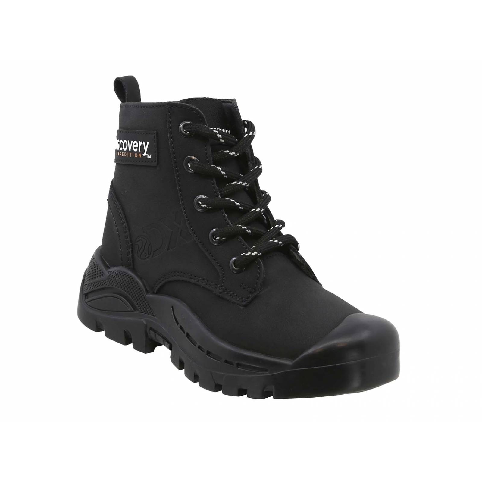 Bota Uso Rudo Discovery Expedition Kids Ajusco 3012 Negro para Niño