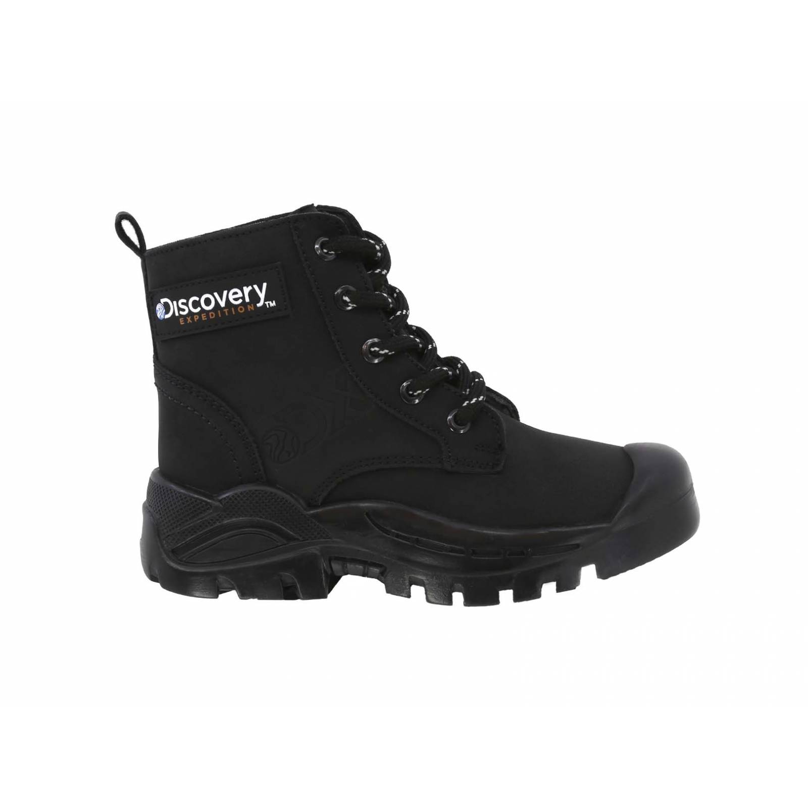Bota Uso Rudo Discovery Expedition Kids Ajusco 3012 Negro para Niño