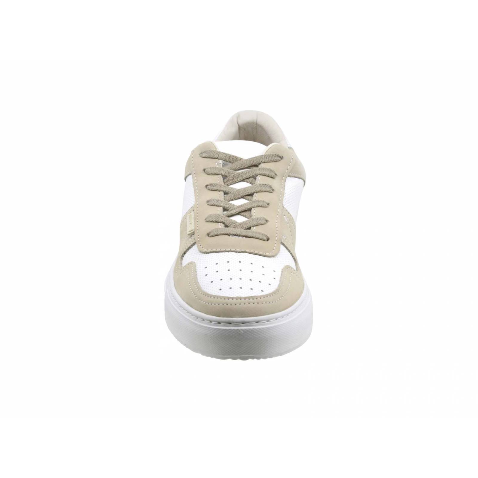 Tenis Swissbrand de Piel Olten 290 Blanco Beige Hombre
