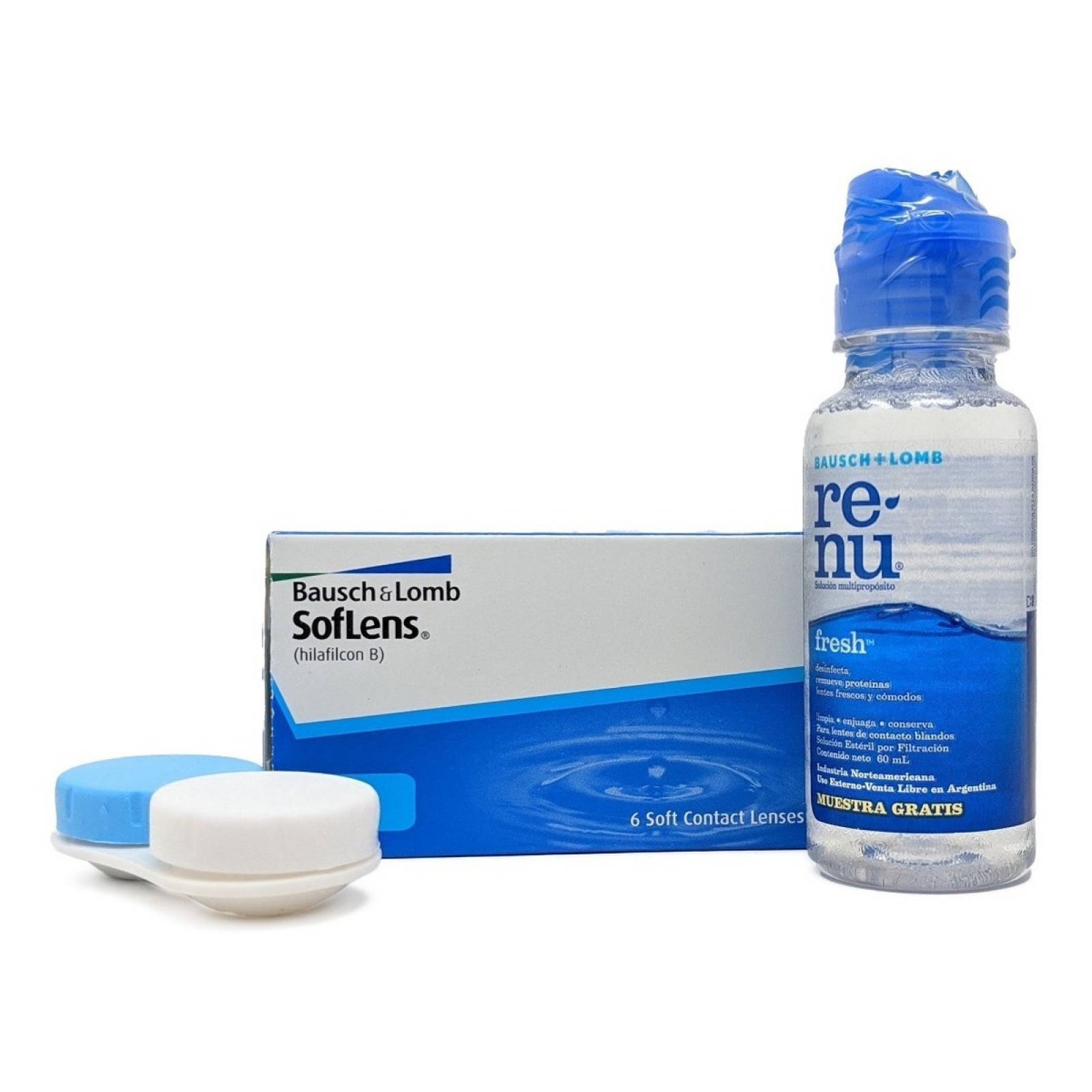 Lentes De Contacto Bausch & Lomb Soflens 59 6 Pzas Mensual