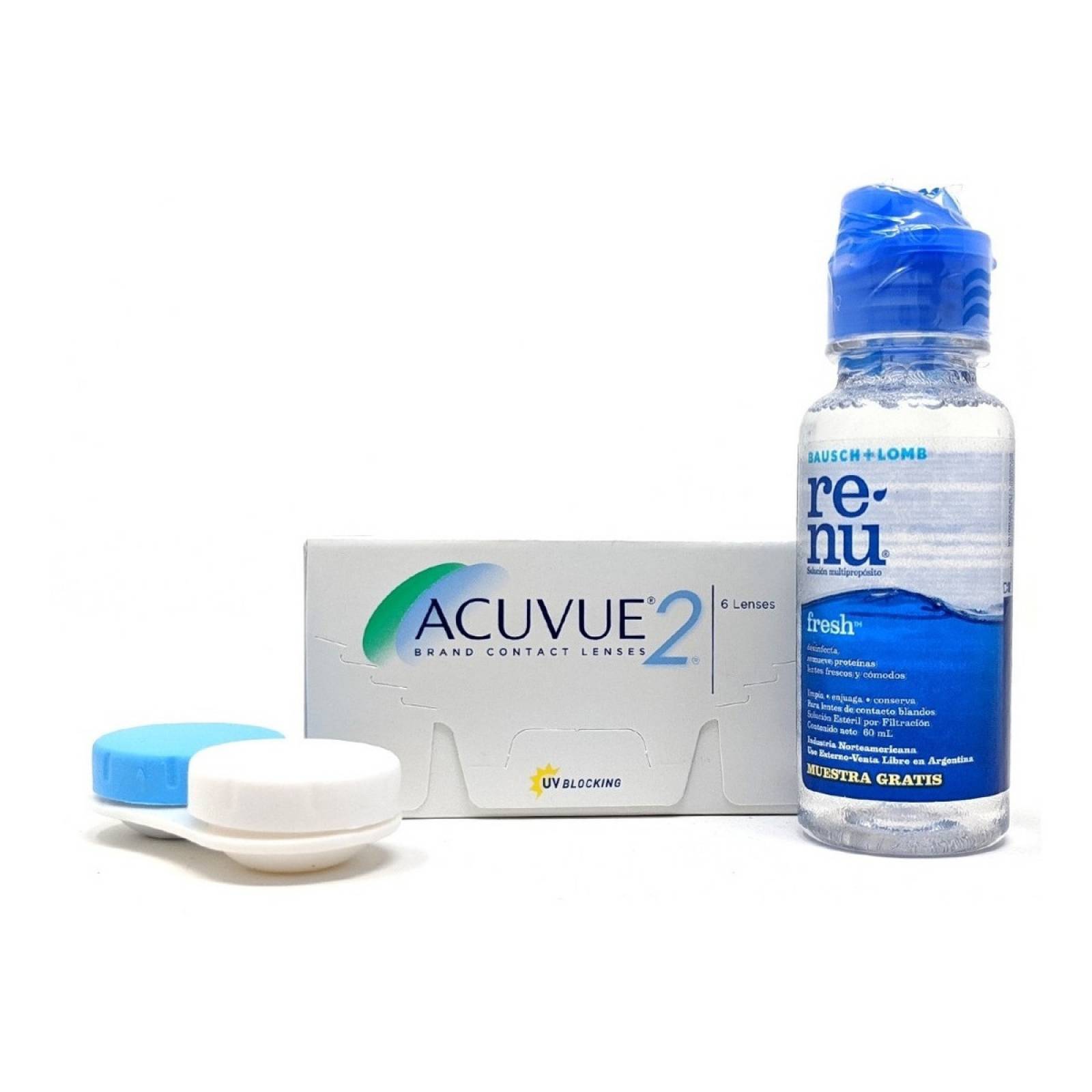 Lentes De Contacto Acuvue 2 6 Pzas 15 Dias