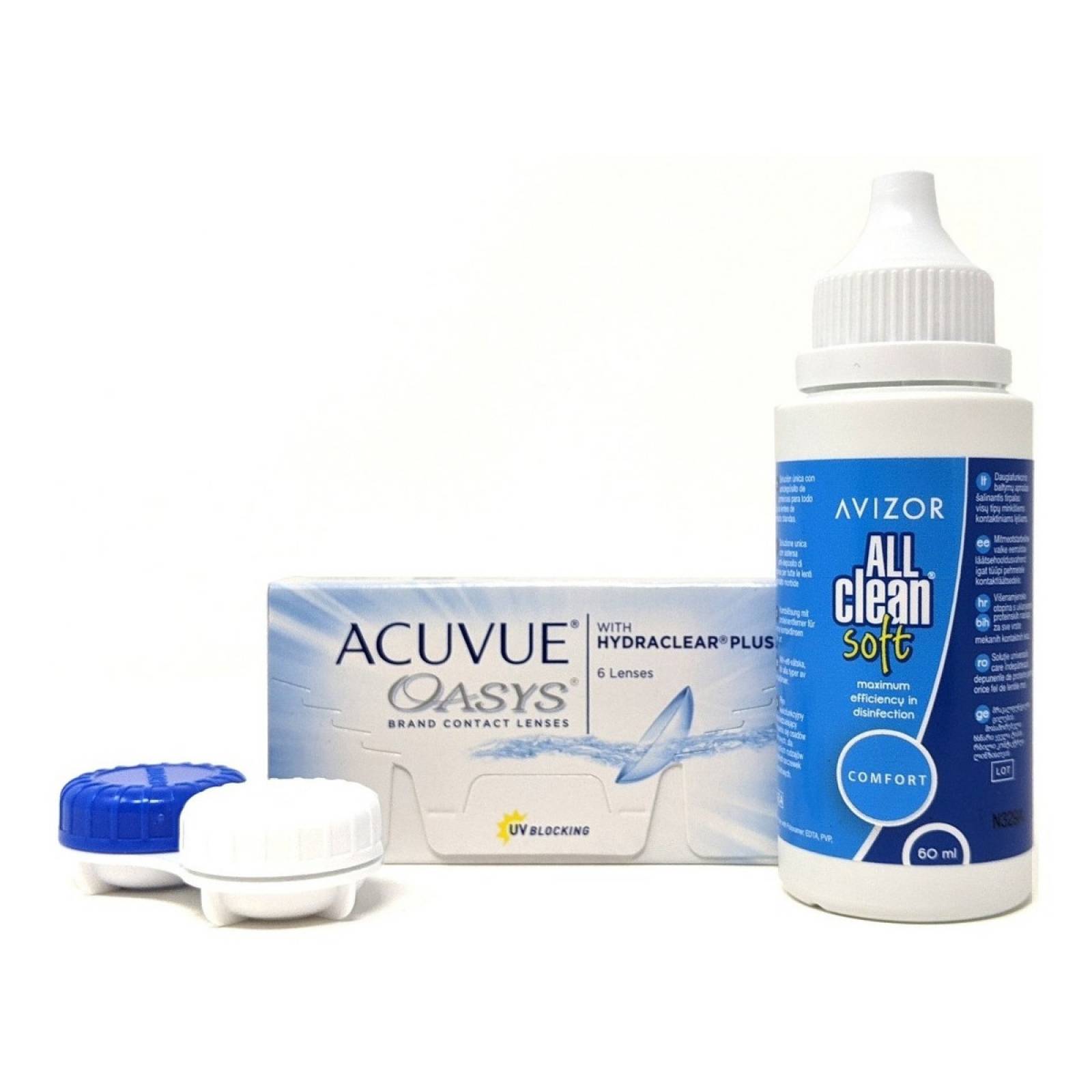 Lentes De Contacto Acuvue Oasys 6 Pzas Mensual
