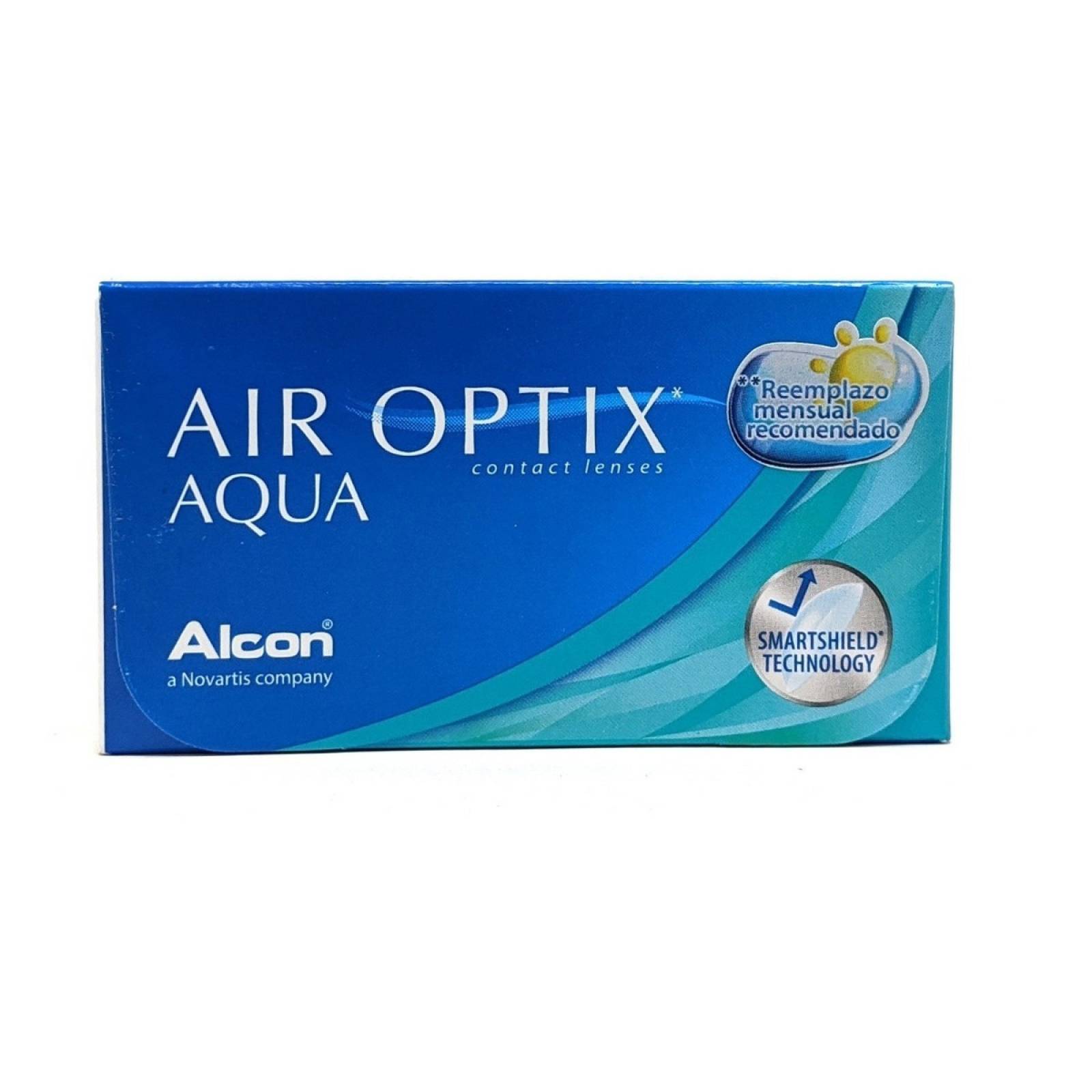 Lentes De Contacto Air Optix Aqua 6 Pzas Mensual