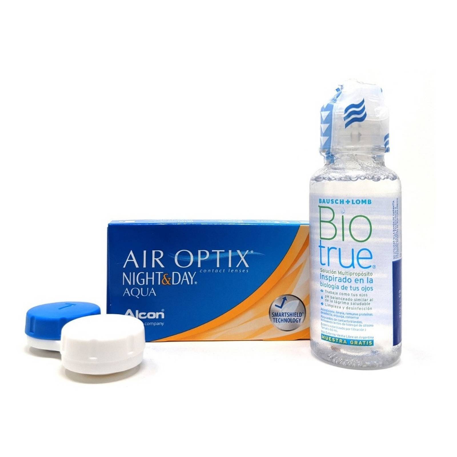 Lentes de contacto air optix aqua hydraglyde hot sale