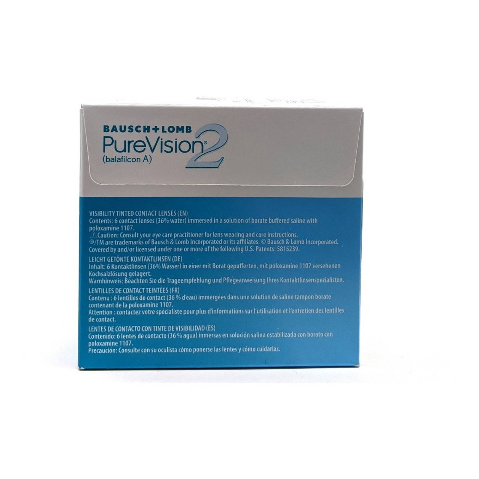 Lentes De Contacto Bausch & Lomb Purevision2 6 Pzas Mensual