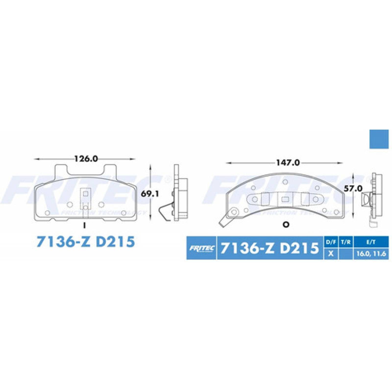 Balatas Delantero 98 1985 4.3l Ceramicas D215 Fmsi