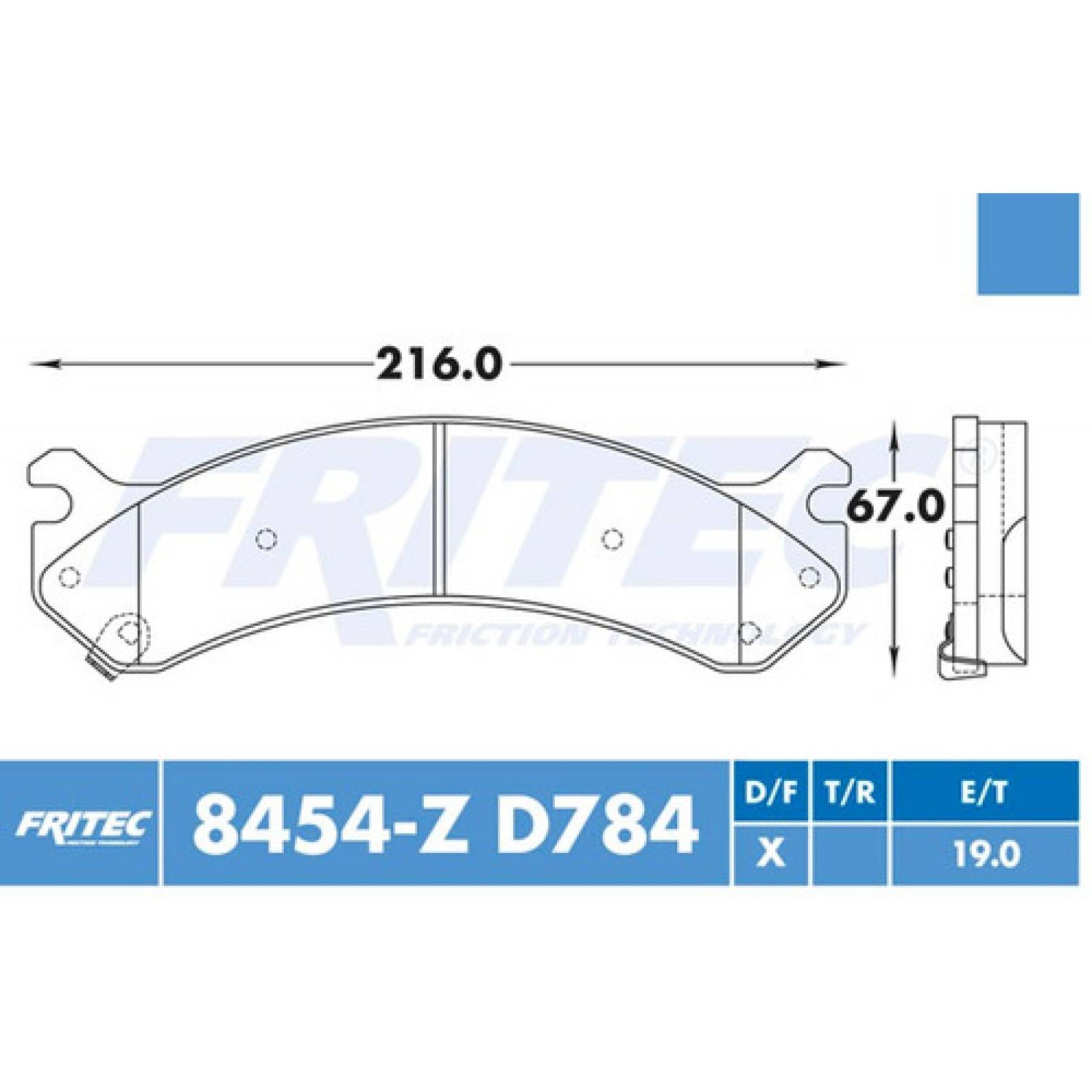 Balatas Delantero Cadillac Dts 2007 4.6l Ceramicas D784 Fmsi