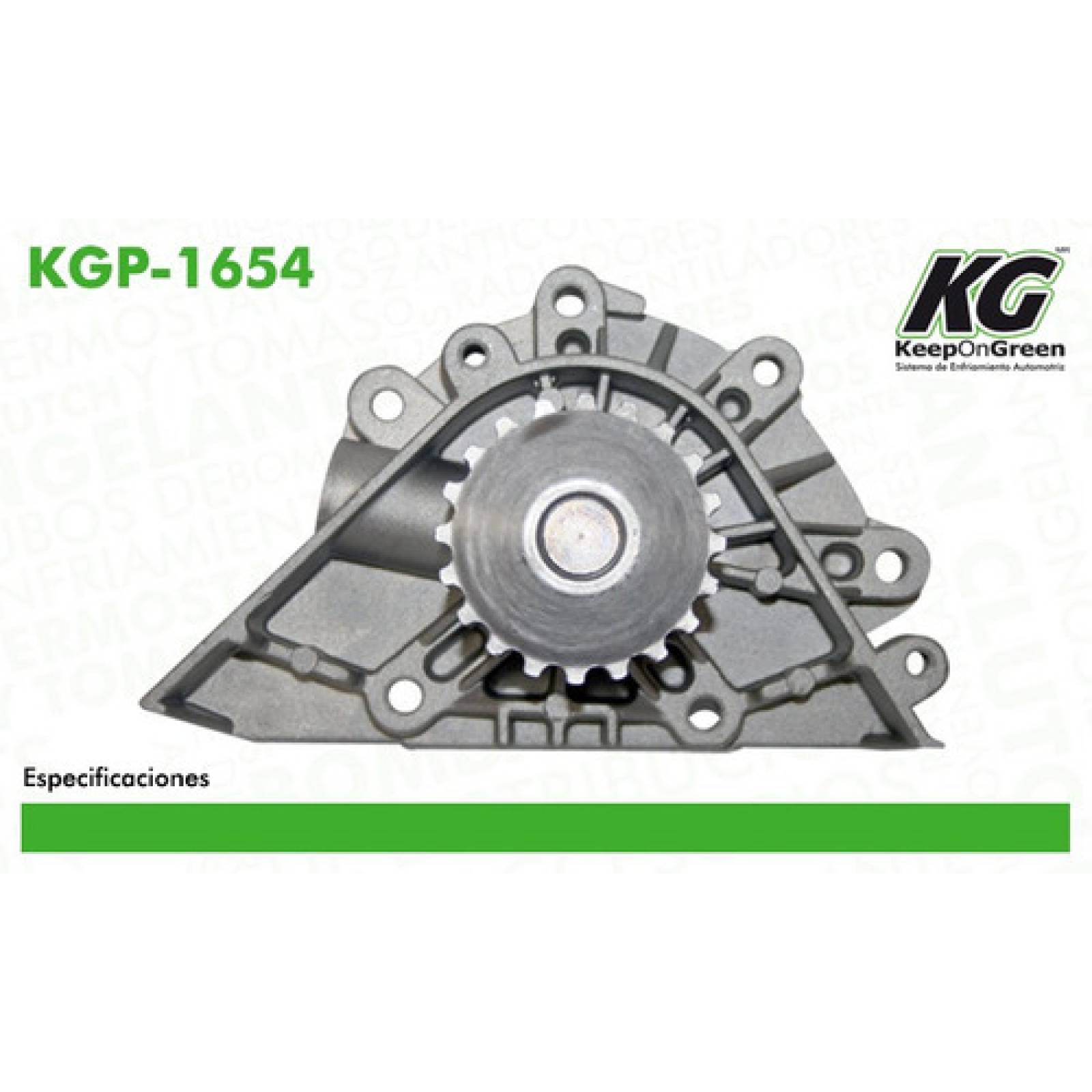 Bomba Agua Peugeot 406 St Ambiance 2005 2l Keep On Green