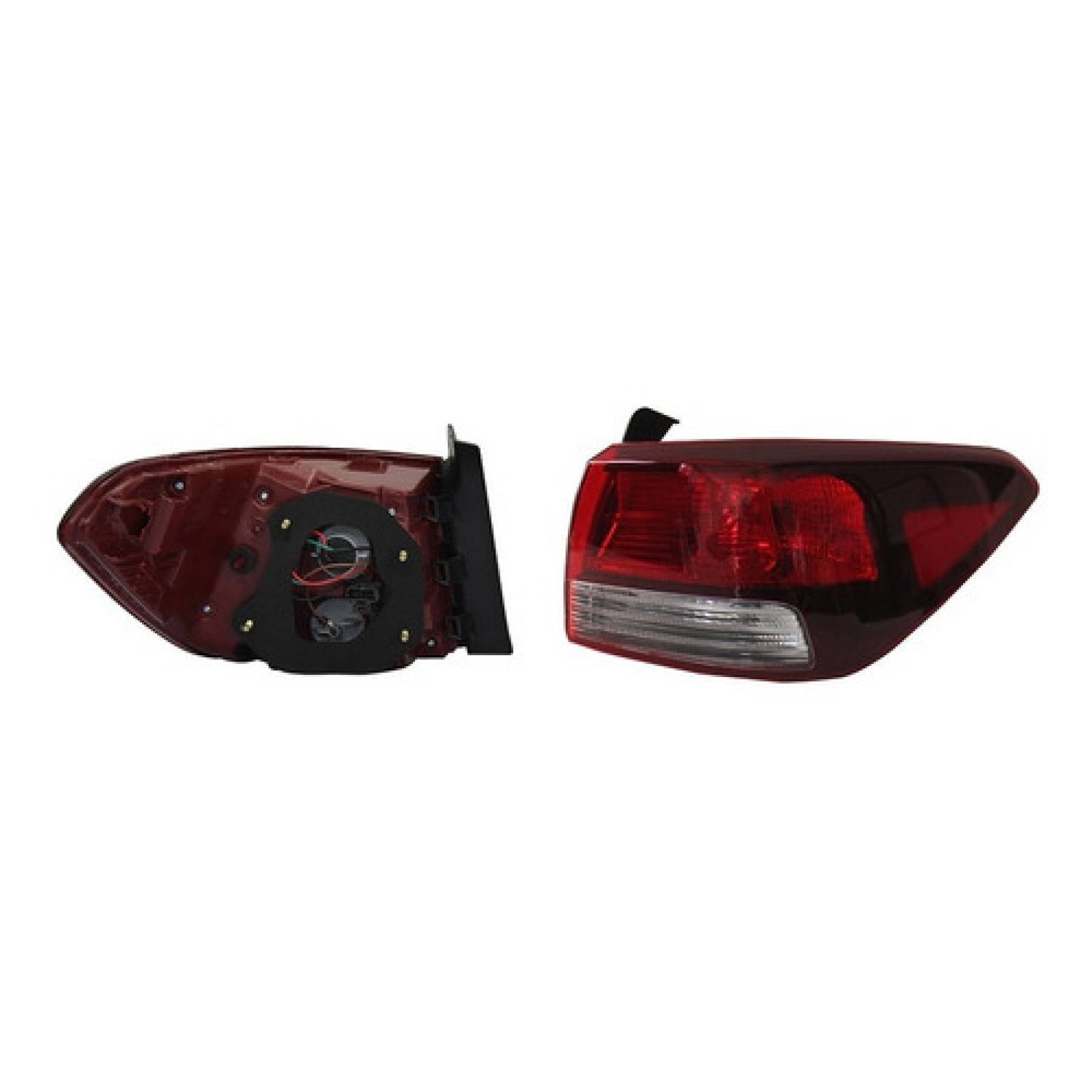 Calavera Derecha Exterior Kia Rio Sedan  2018 - 2021 C/arnes