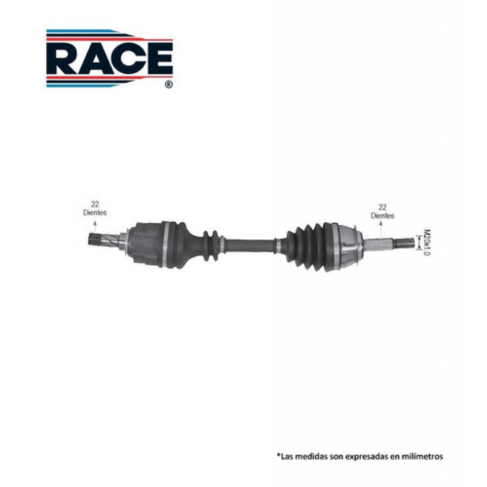 Flecha Homocinetica Izquierda Chevy Std 1996 A 2007