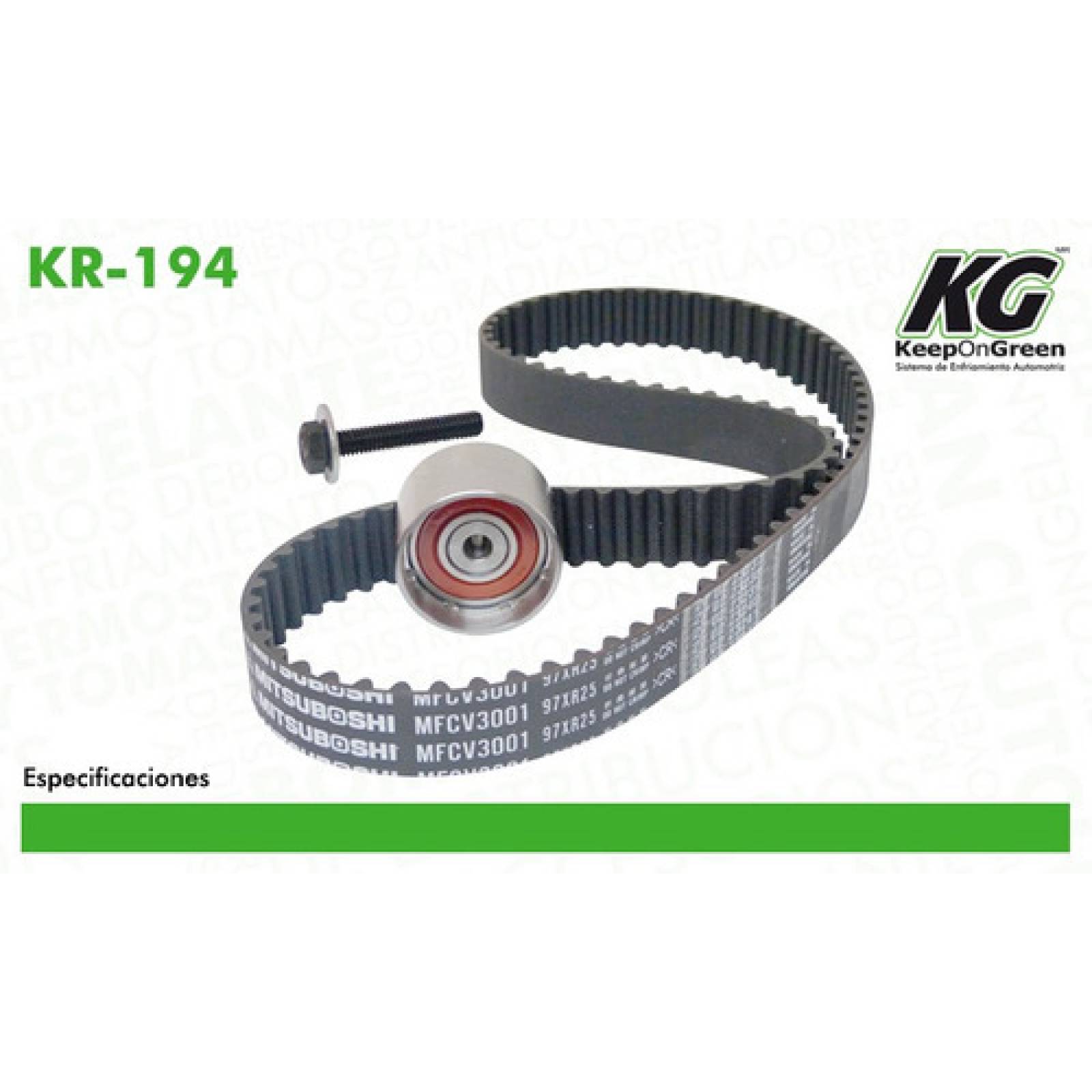 Kit De Distribucion Mercury Tracer Trio 1996 Sohc 1.9l