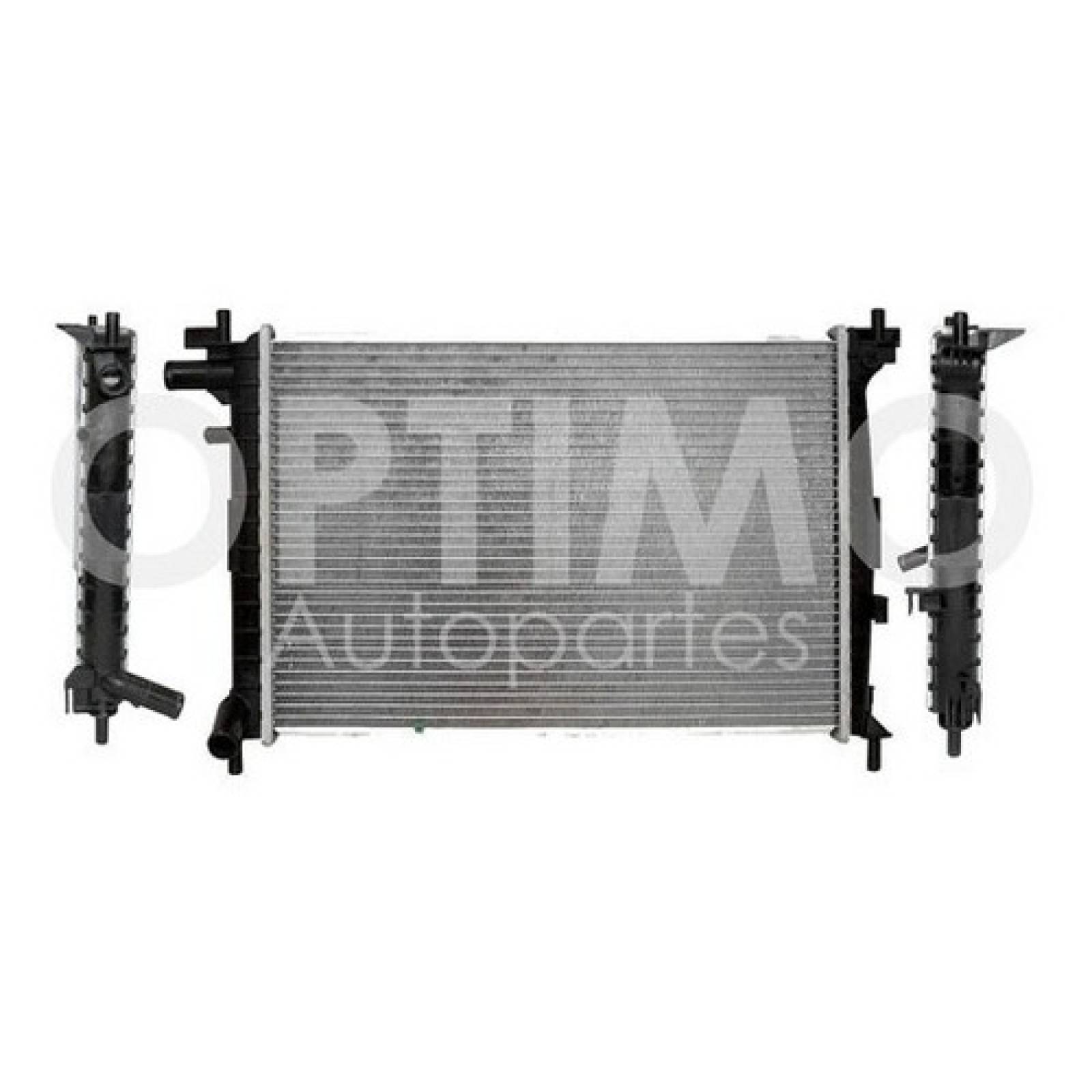 Radiador Ford Fiesta 1.3 Automatico 2002 - 2006 Con Clima