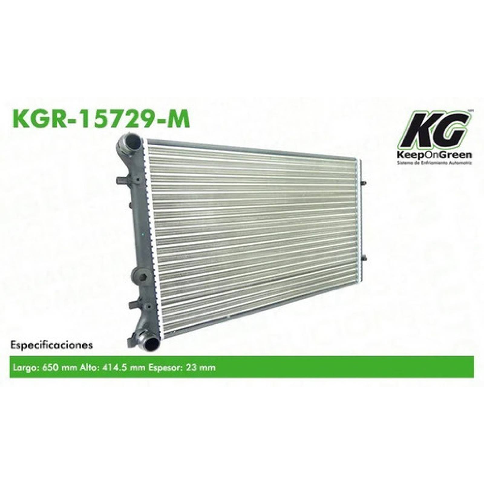 KAC Radiator For 2005-2010 VW Jetta 2.5L – Aluminum Core, Plastic Tanks, Direct Fit CU2995