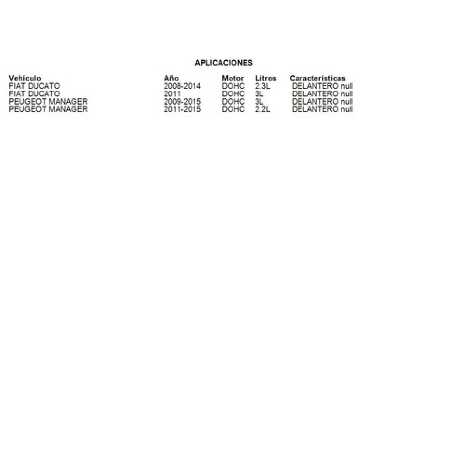 Tornillo Estabilizador Delantero Fiat Ducato 2009 2.3l Syd