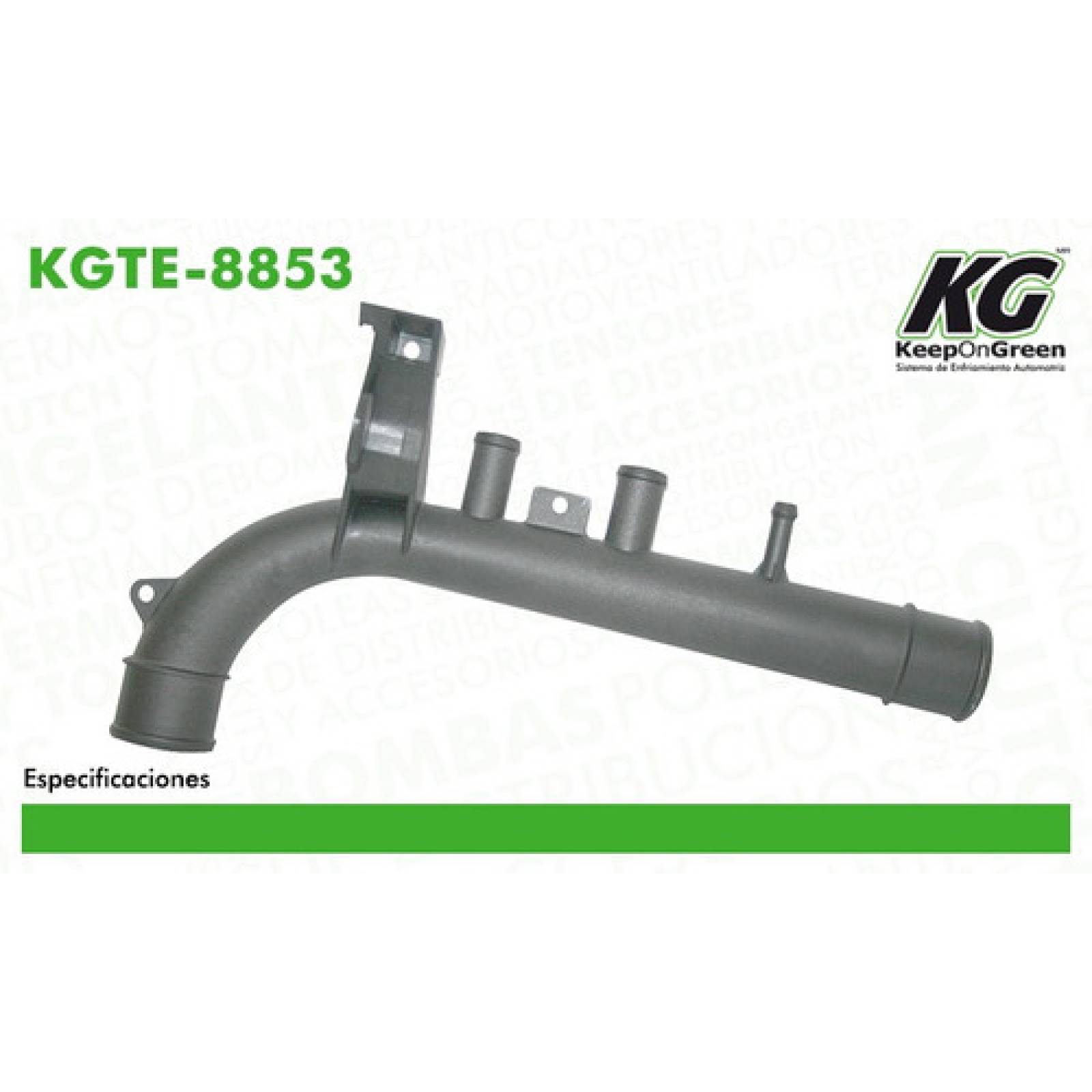 Tubo De Enfriamiento Chevrolet Chevy Base 1996 1.4l