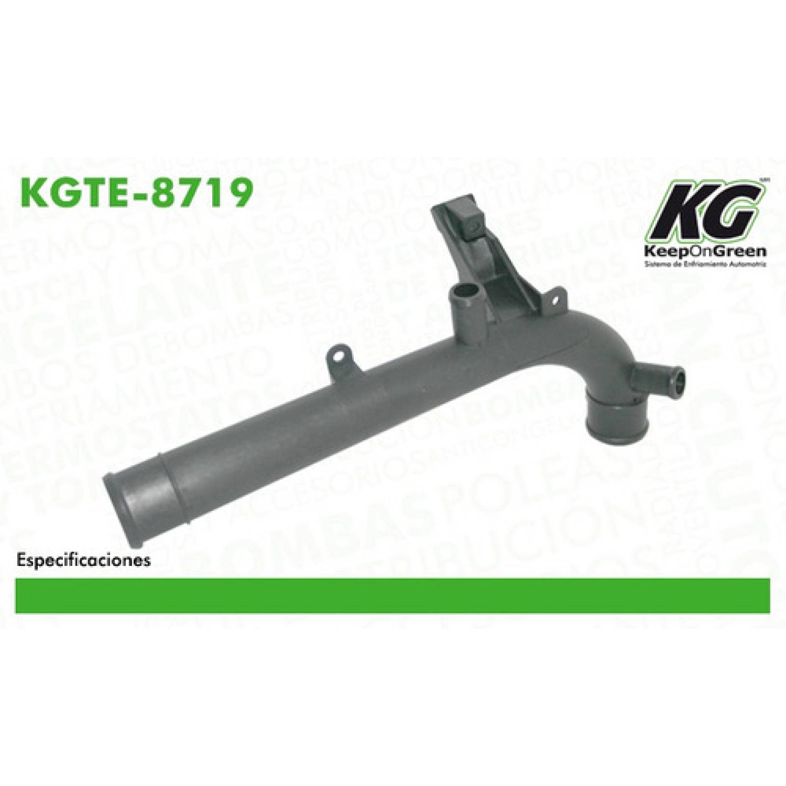 Tubo De Enfriamiento Chevrolet Tornado Base 2010 1.8l