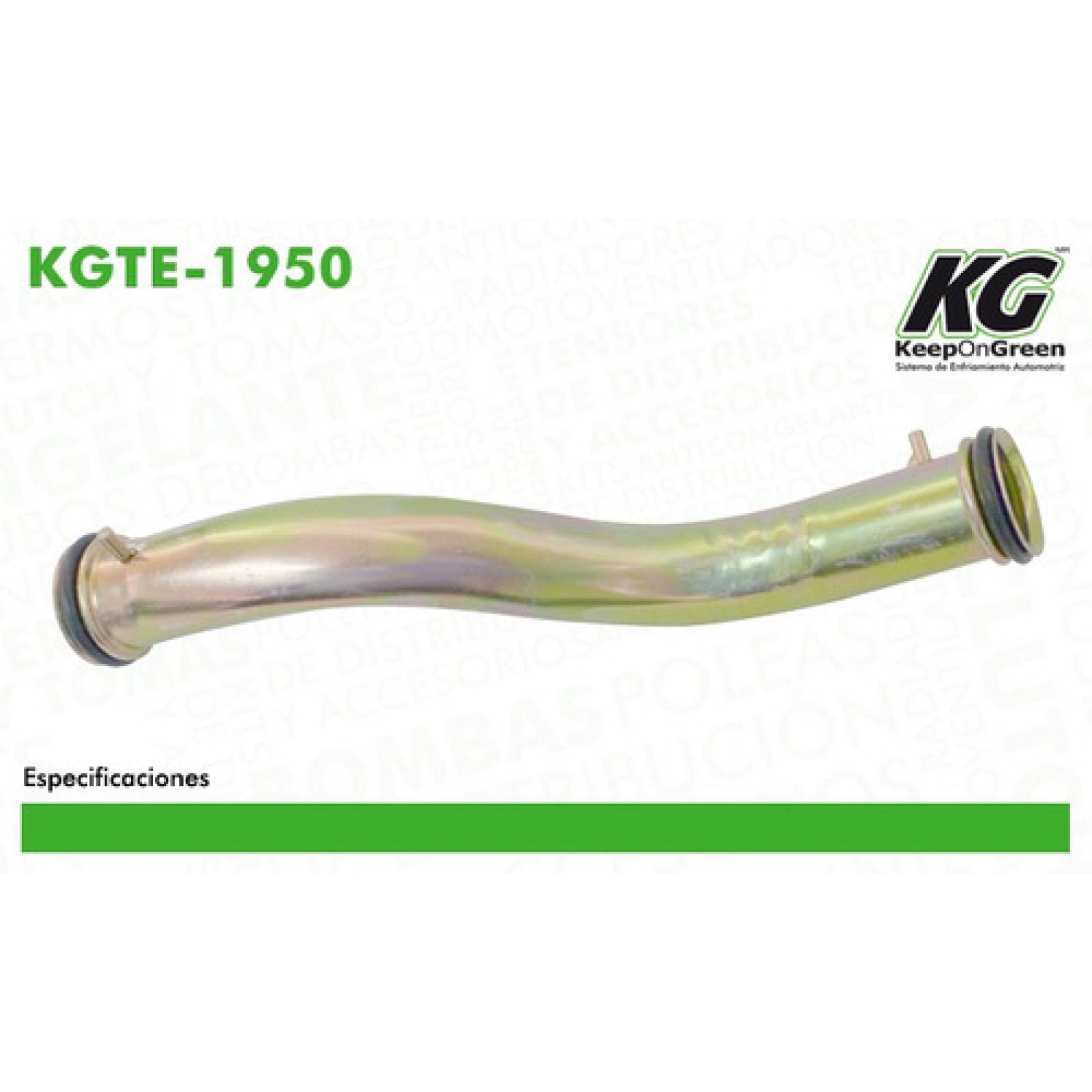 Tubo De Enfriamiento Honda Fit Sport 2012 1.5l Keep On Green