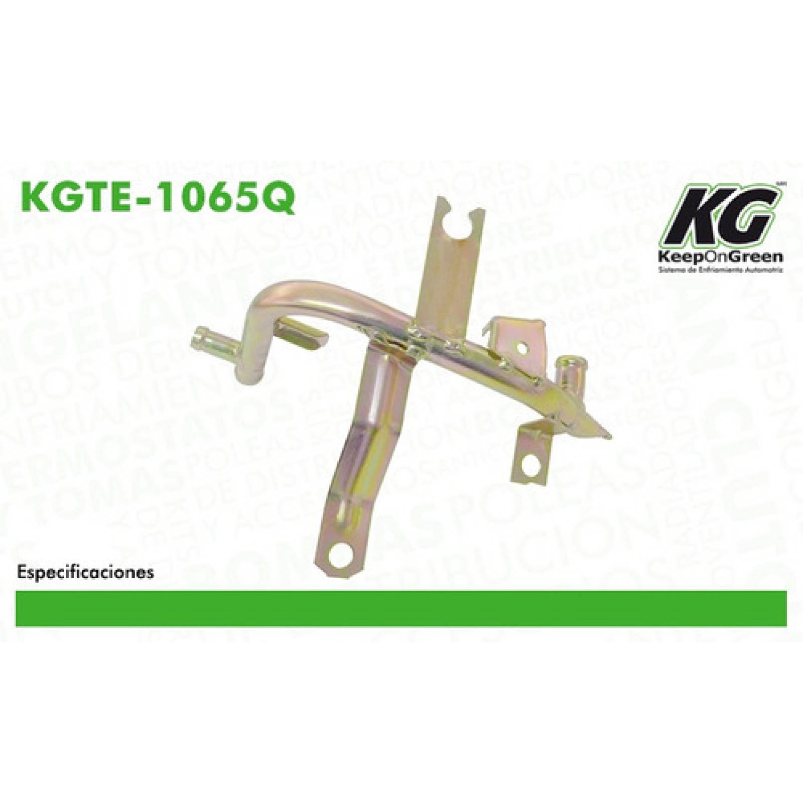 Tubo De Enfriamiento Volkswagen Pointer Trendline 2008 1.8l