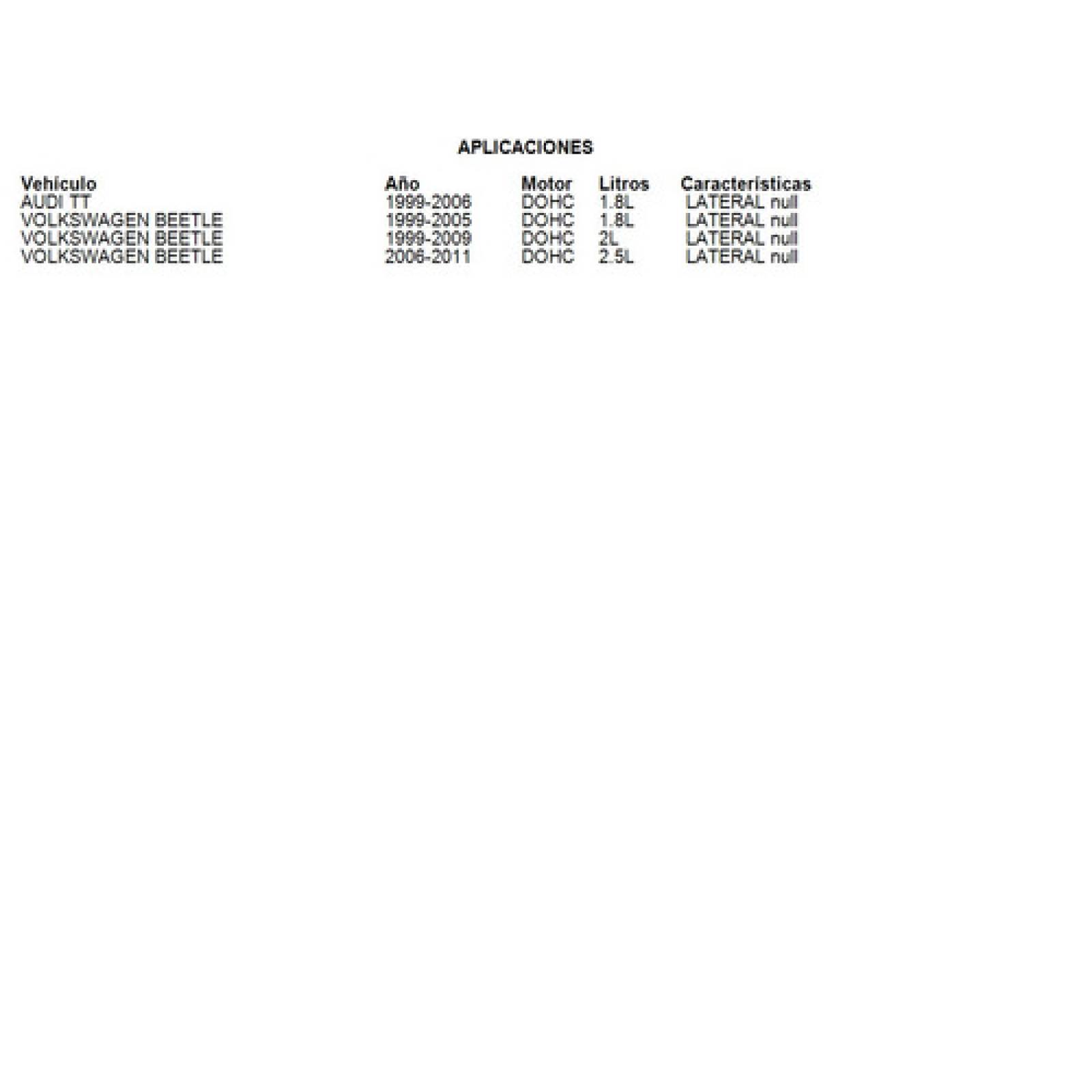Varilla Lateral Audi Tt 1999 1.8l Syd