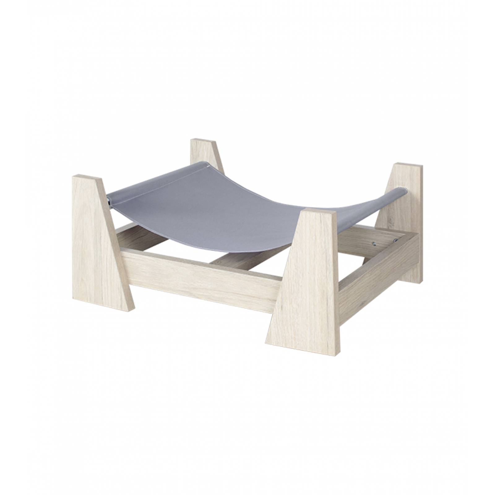 Cama Flotante Para Perros Medianos Maderkit Color Rovere 