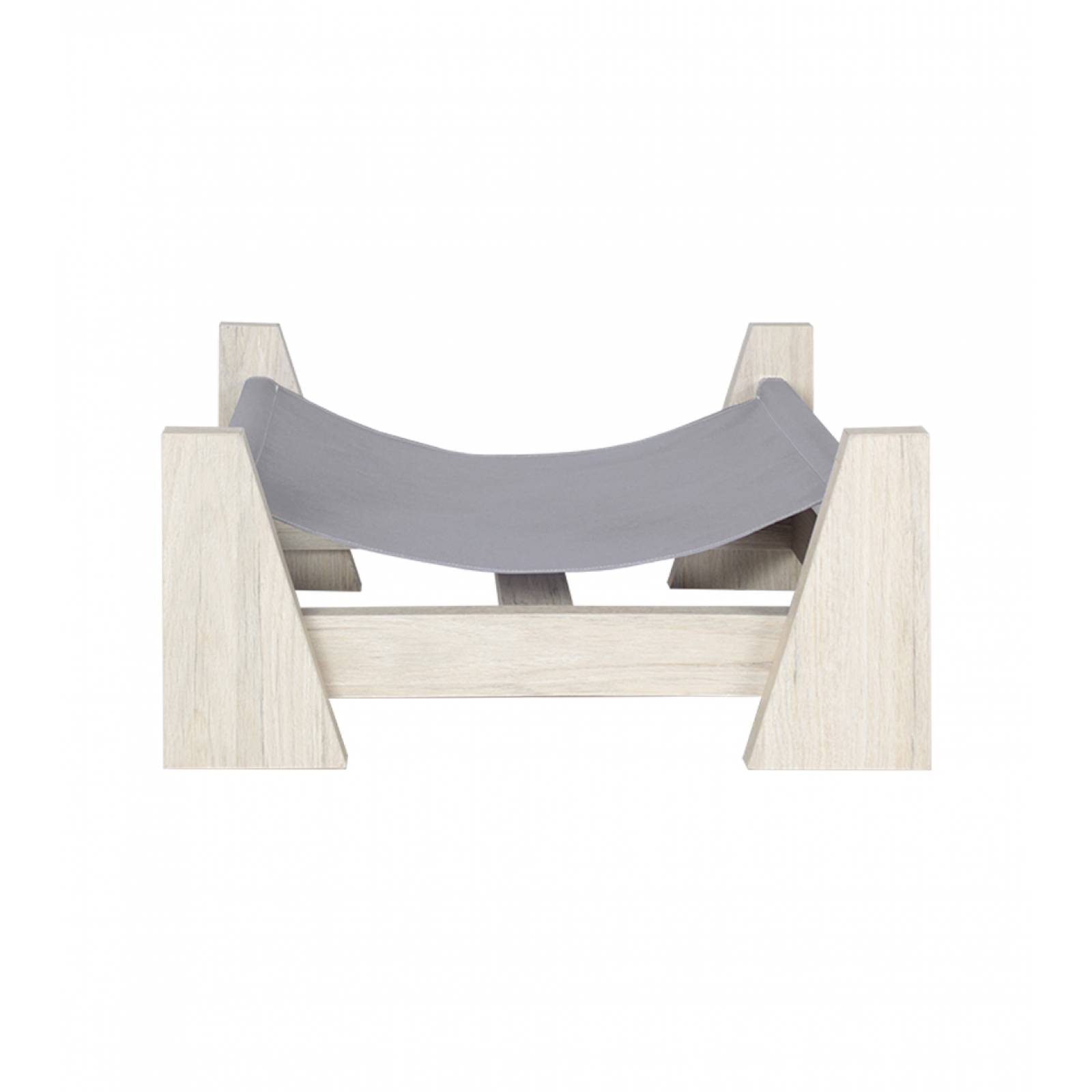 Cama Flotante Para Perros Medianos Maderkit Color Rovere 