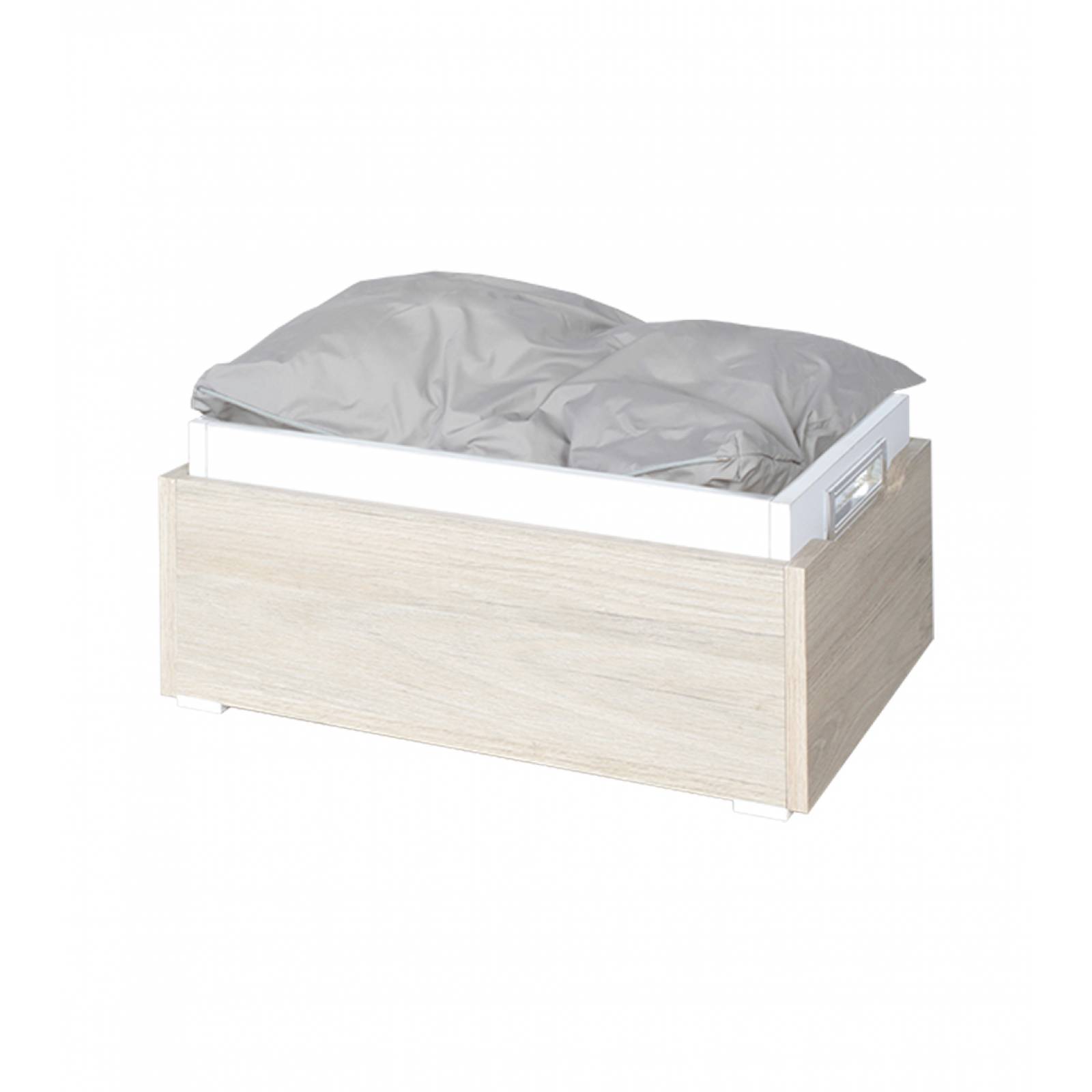 Cama Para Mascotas Maderkit Color Blanco-rovere 