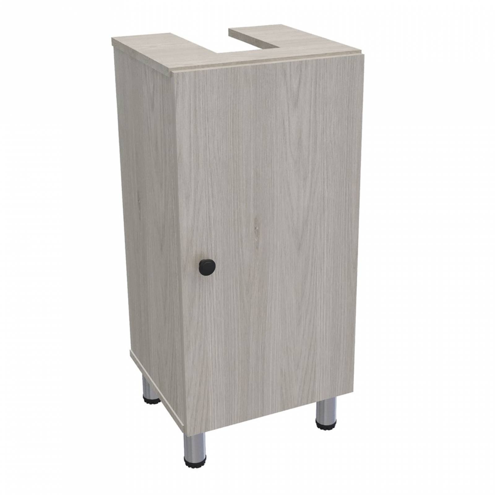 Gabinete De Baño Para Lavamanos Dena Maderkit Ceniza C/p