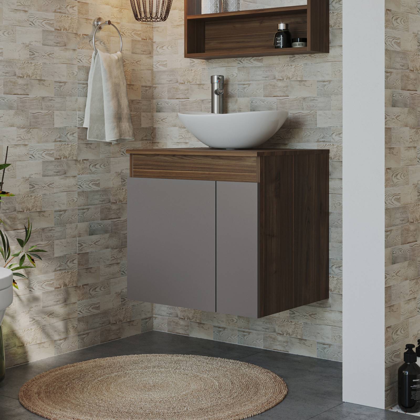 Mueble Lavamanos Elevado Kyle