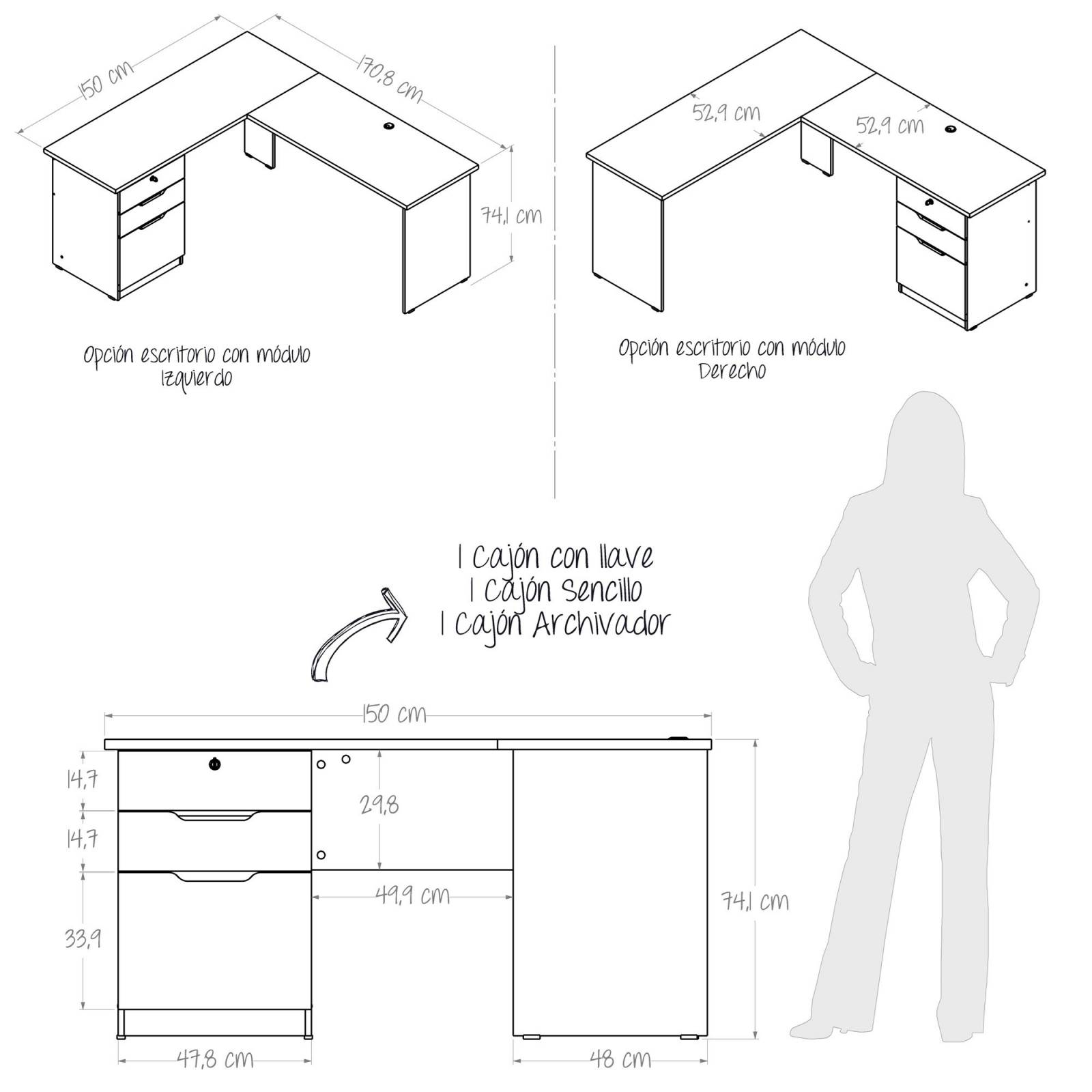 Escritorio de Trabajo Denver