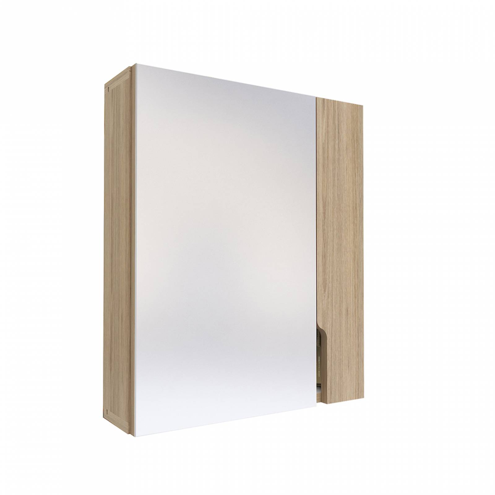 Botiquín Para Baño Con Espejo Lucia  Color Rovere