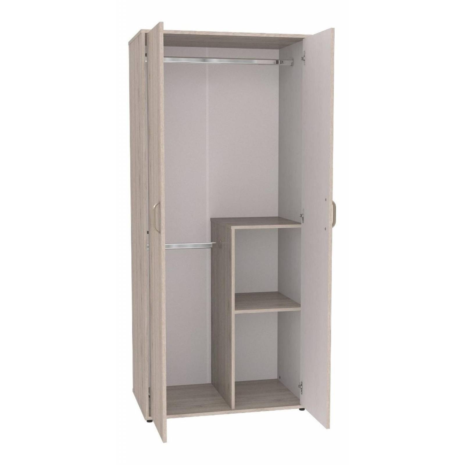 Ropero Armario Star 80 Maderkit Color Ceniza 