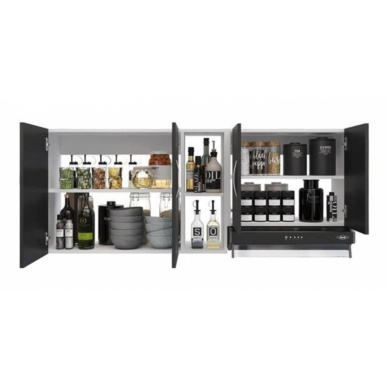 Mueble Superior De Cocina Color Wengue 