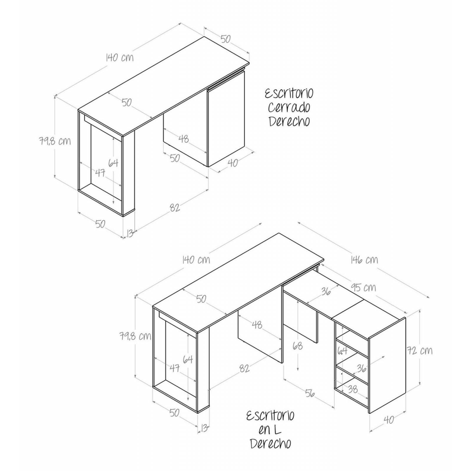 Escritorio Expandible Spaqua 