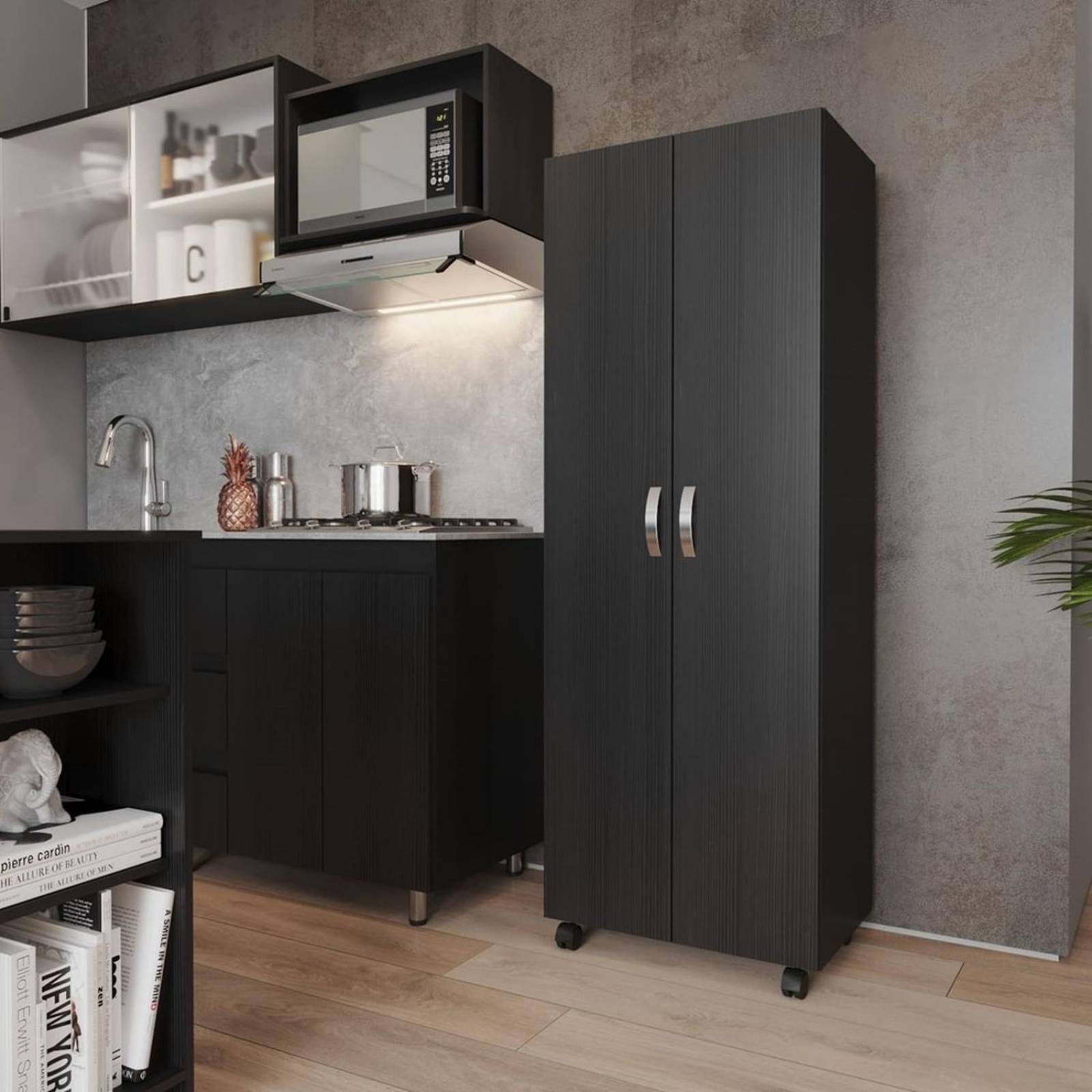 Mueble Auxiliar Alicante Color Wengue 