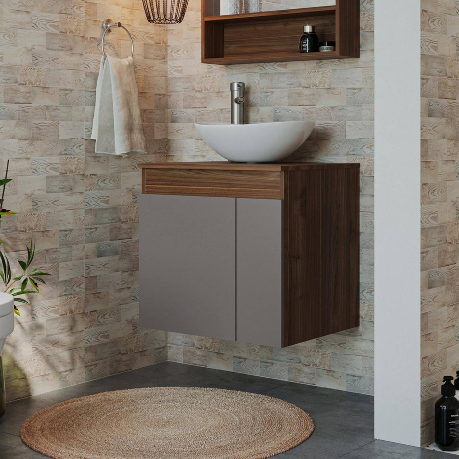 Mueble Lavamanos Elevado Kyle