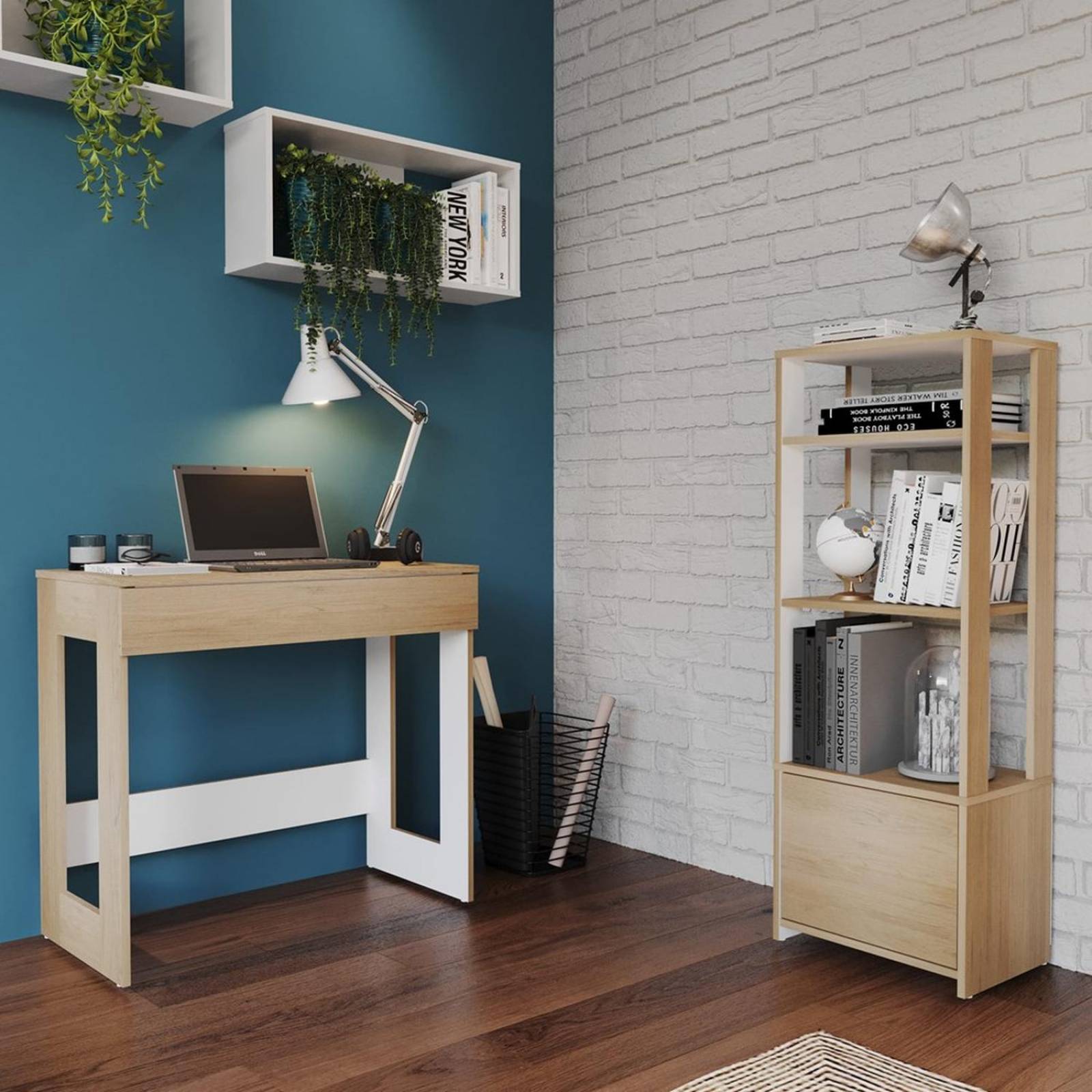 Combo Tronos Escritorio + Biblioteca 