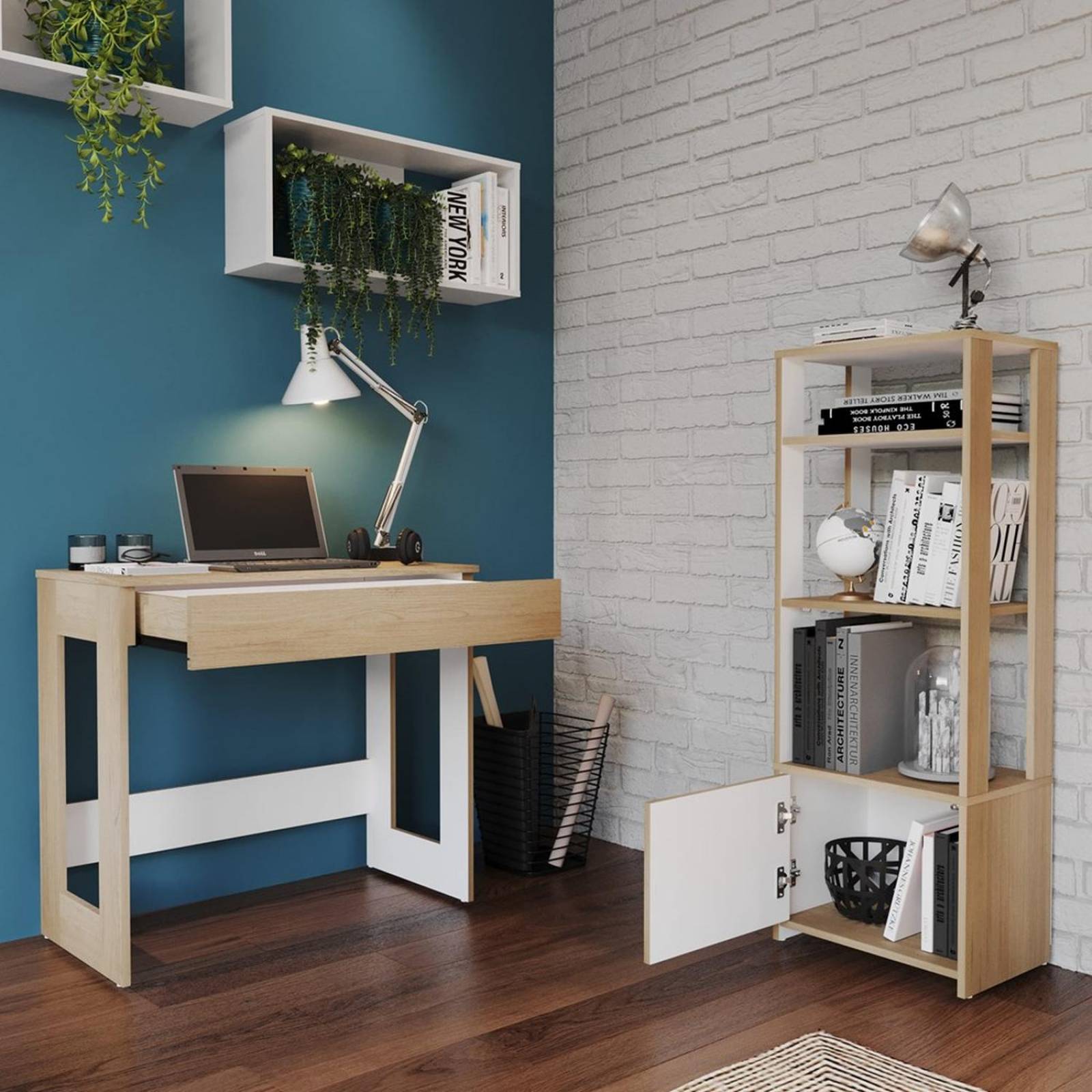 Combo Tronos Escritorio + Biblioteca 