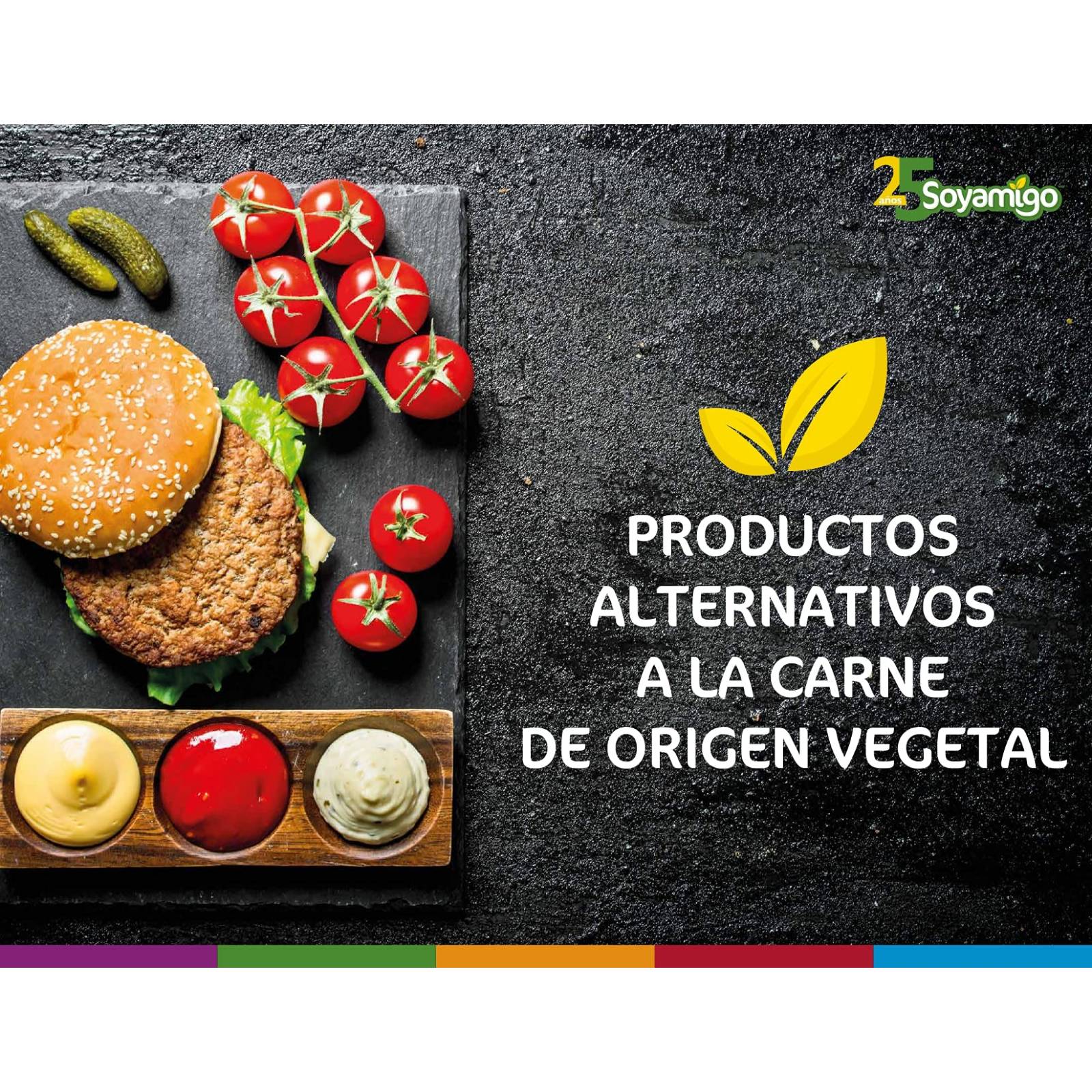 Paquete de 6 piezas Mix Soyamigo (un producto de cada sabor) | Proteína 100% vegetal | Sin conservadores, sin colesterol, sin grasas trans