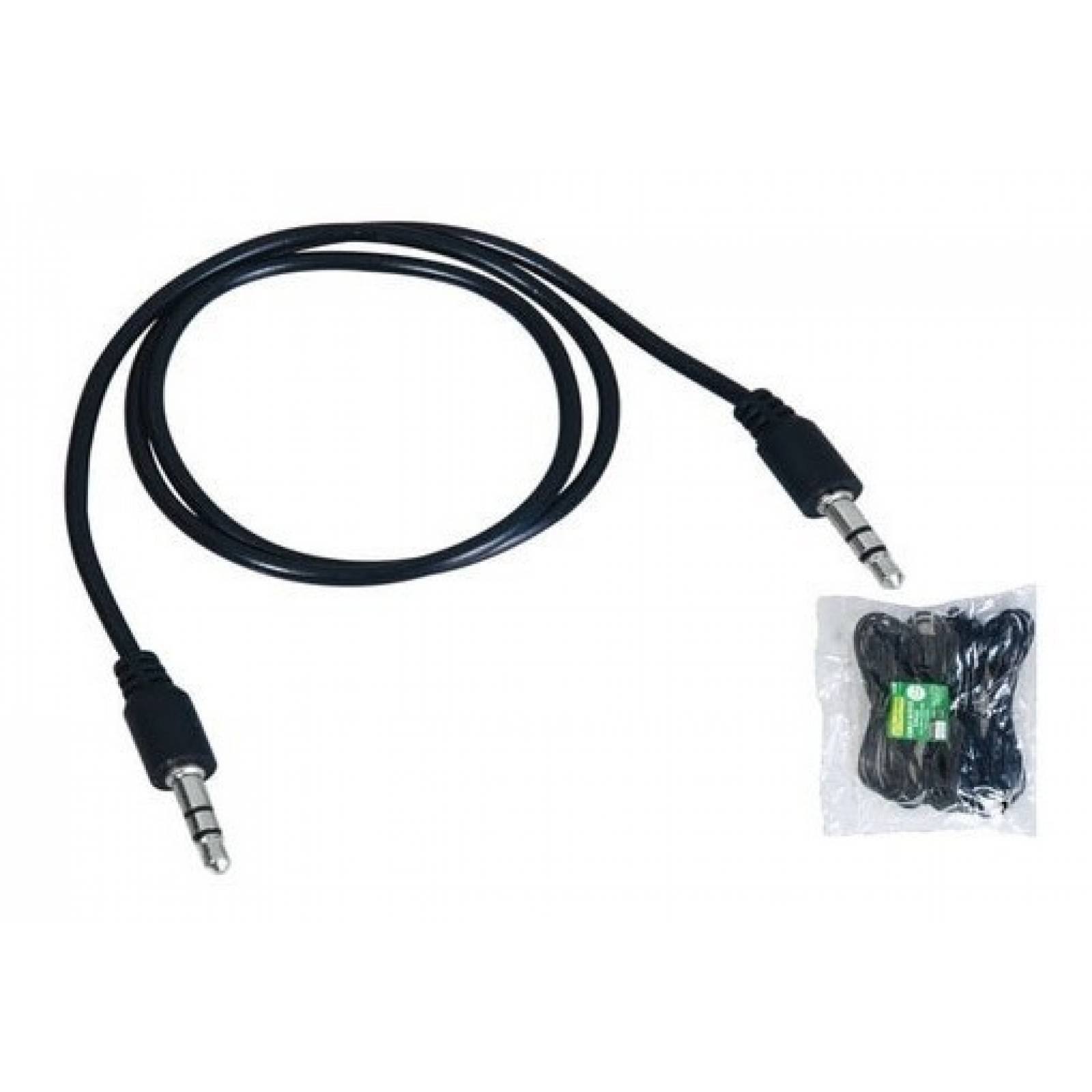  Cable Auxiliar Audio 35 Mm 15 Mt Plug Largo 5 Piezas 2409
