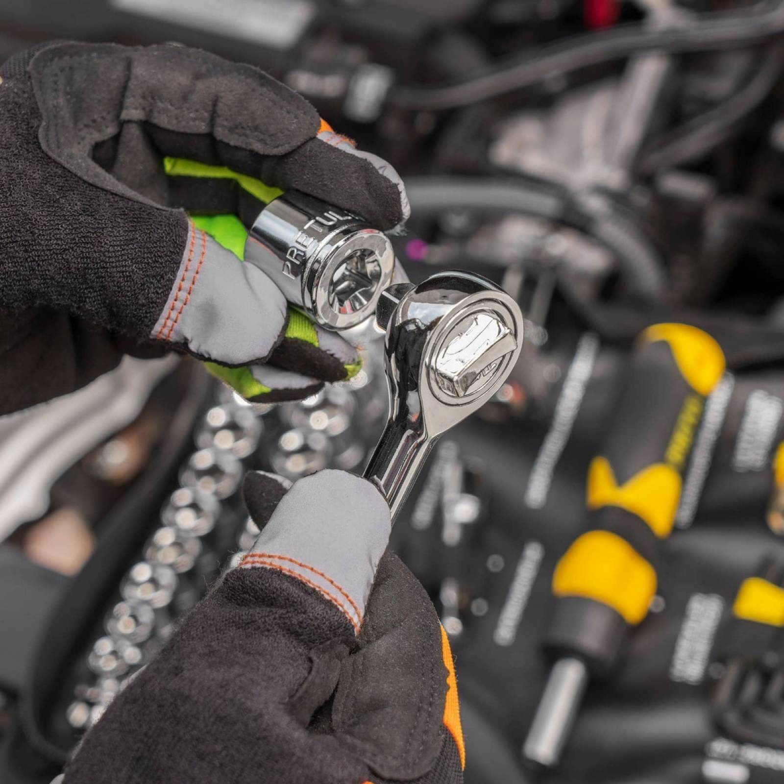 Juego Herramientas Mecánica 85 Piezas Pretul 22984