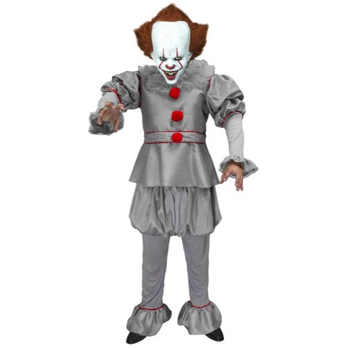Disfraz de lujo para adulto de Pennywise (2017) - Talla M - Deluxe Pennywise costume for adults (2017) - Size M